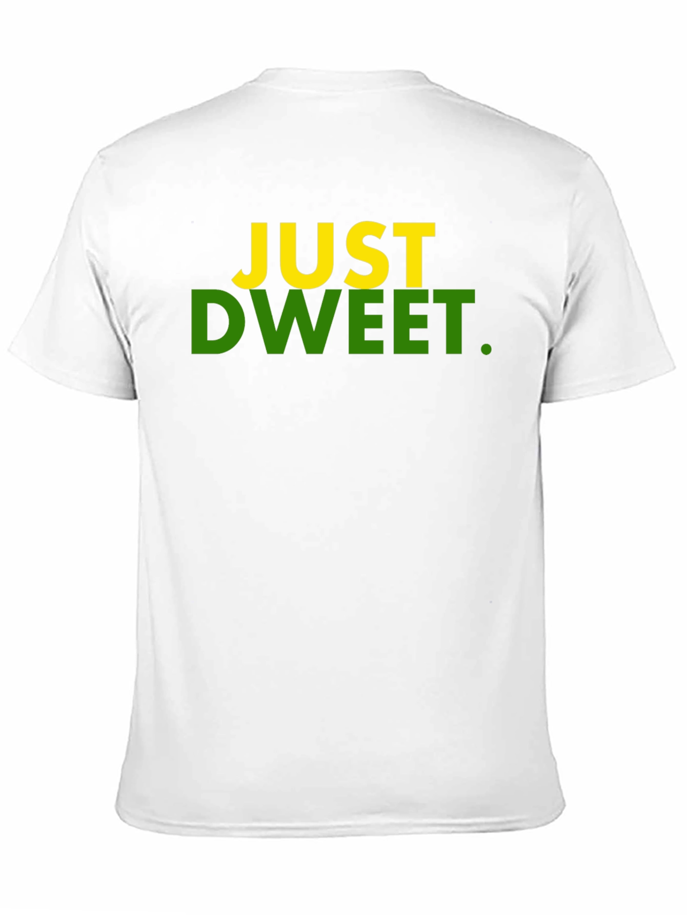 Black Just Dweet T-Shirt -  Trendy Graphic Tee view 11