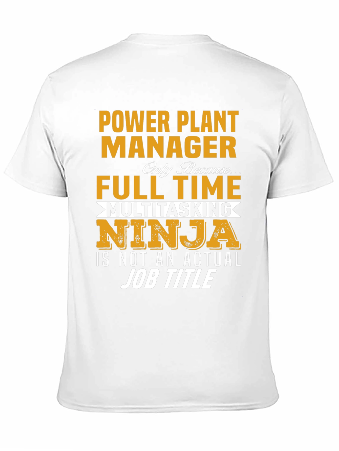 Black Power Plant Manager Novelty T-Shirt view 11