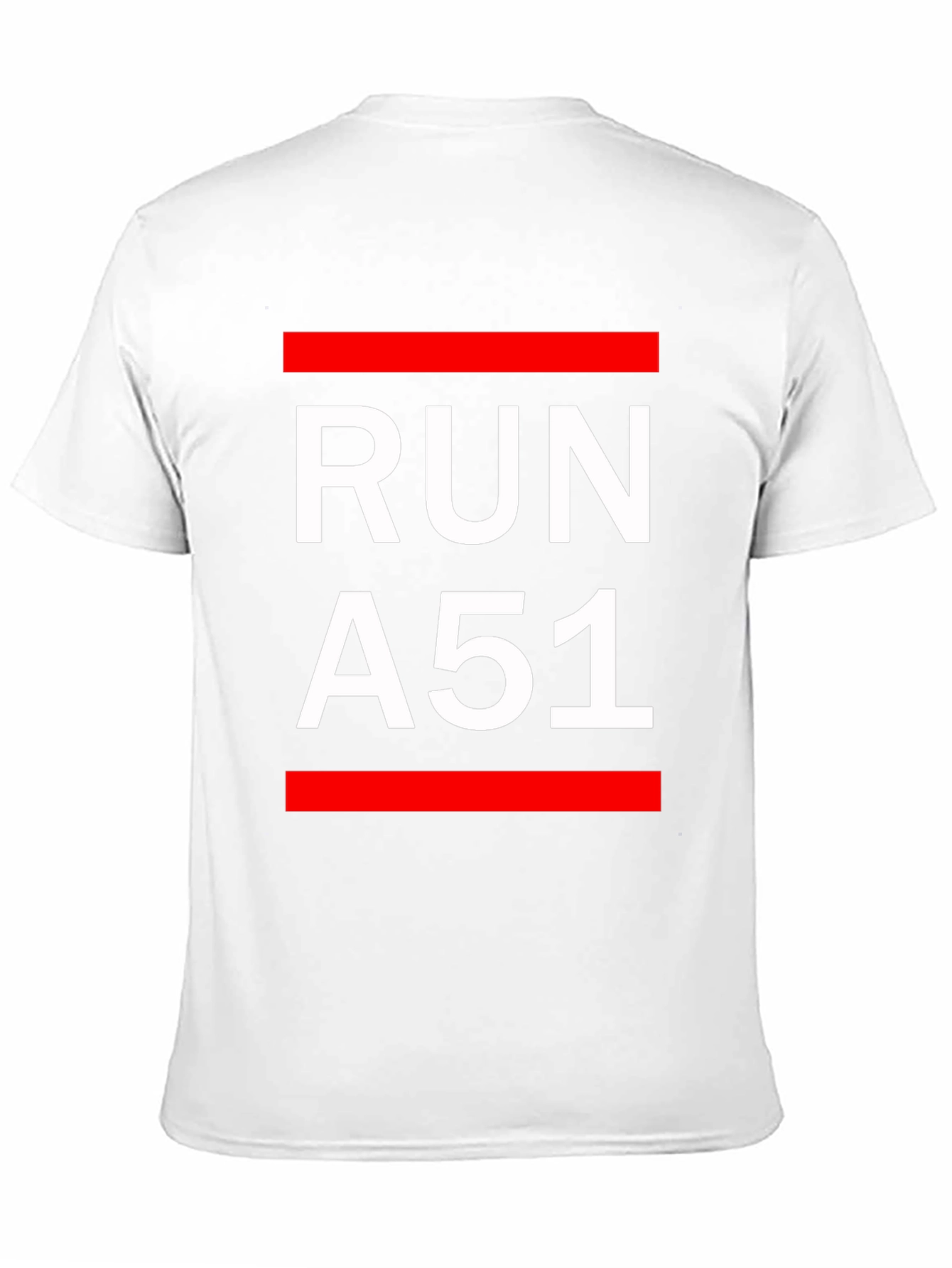 Black Run A51 Graphic T-Shirt - Black view 11