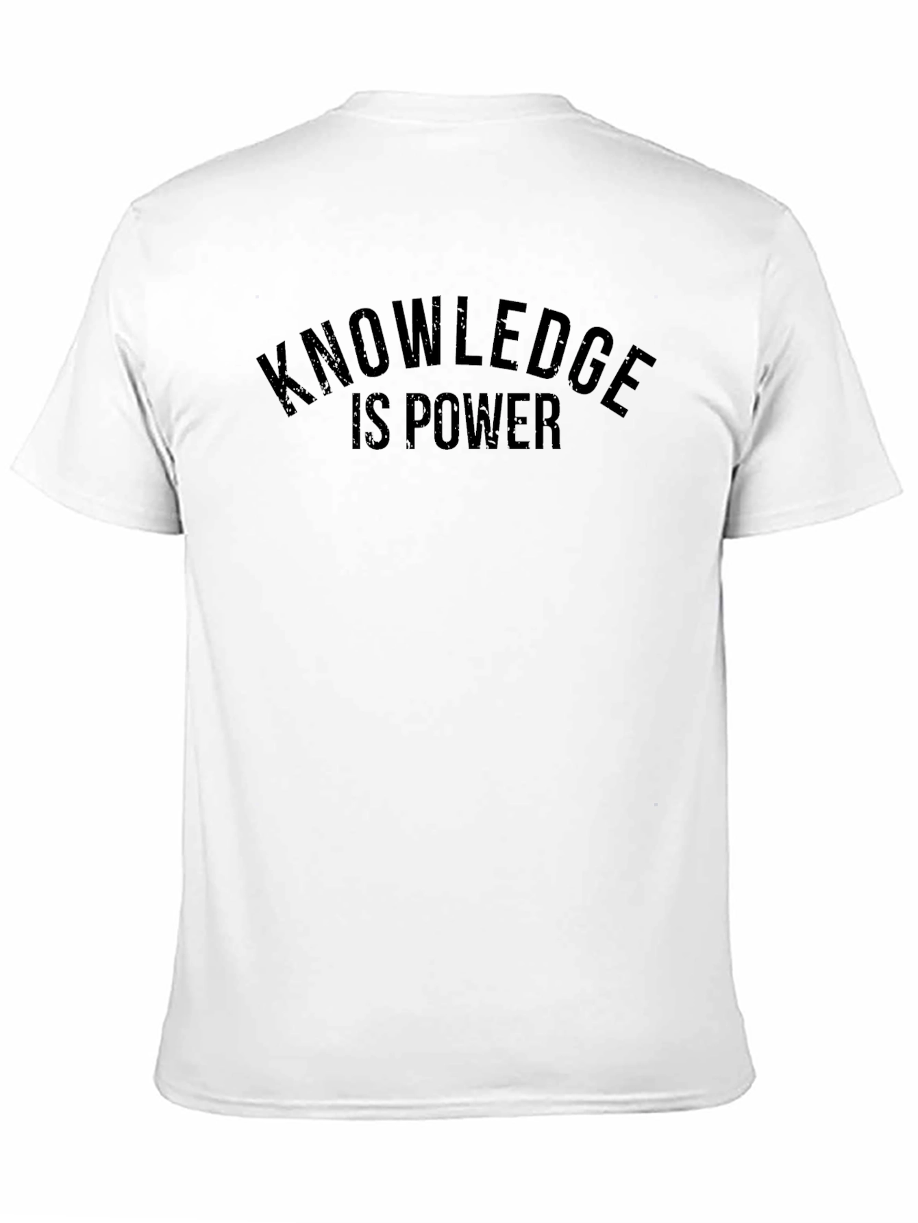 Black Knowledge is Power Black Graphic Tee view 11