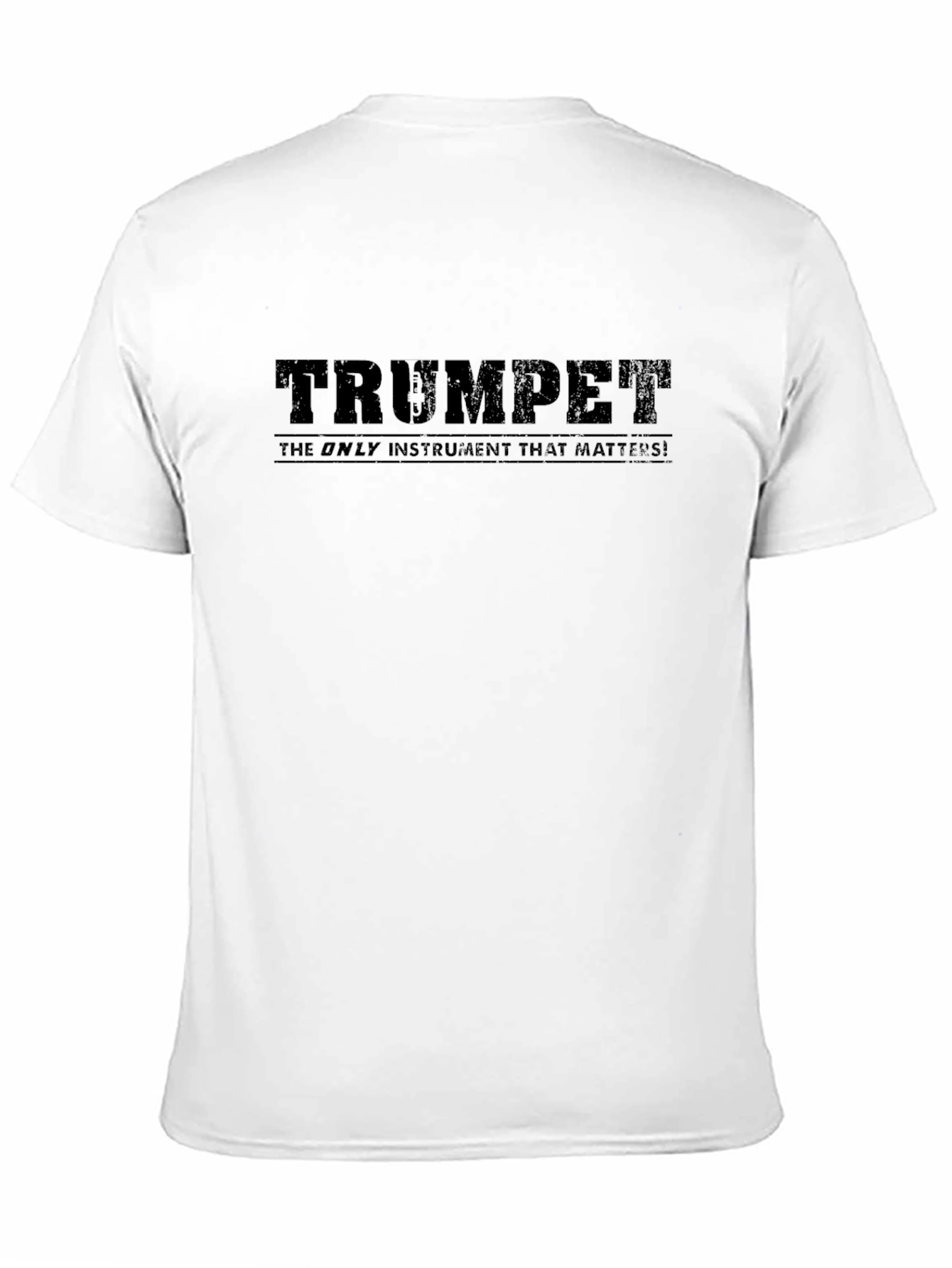 Black Trumpet - The Only Instrument That Matters! Black T-Shirt view 11