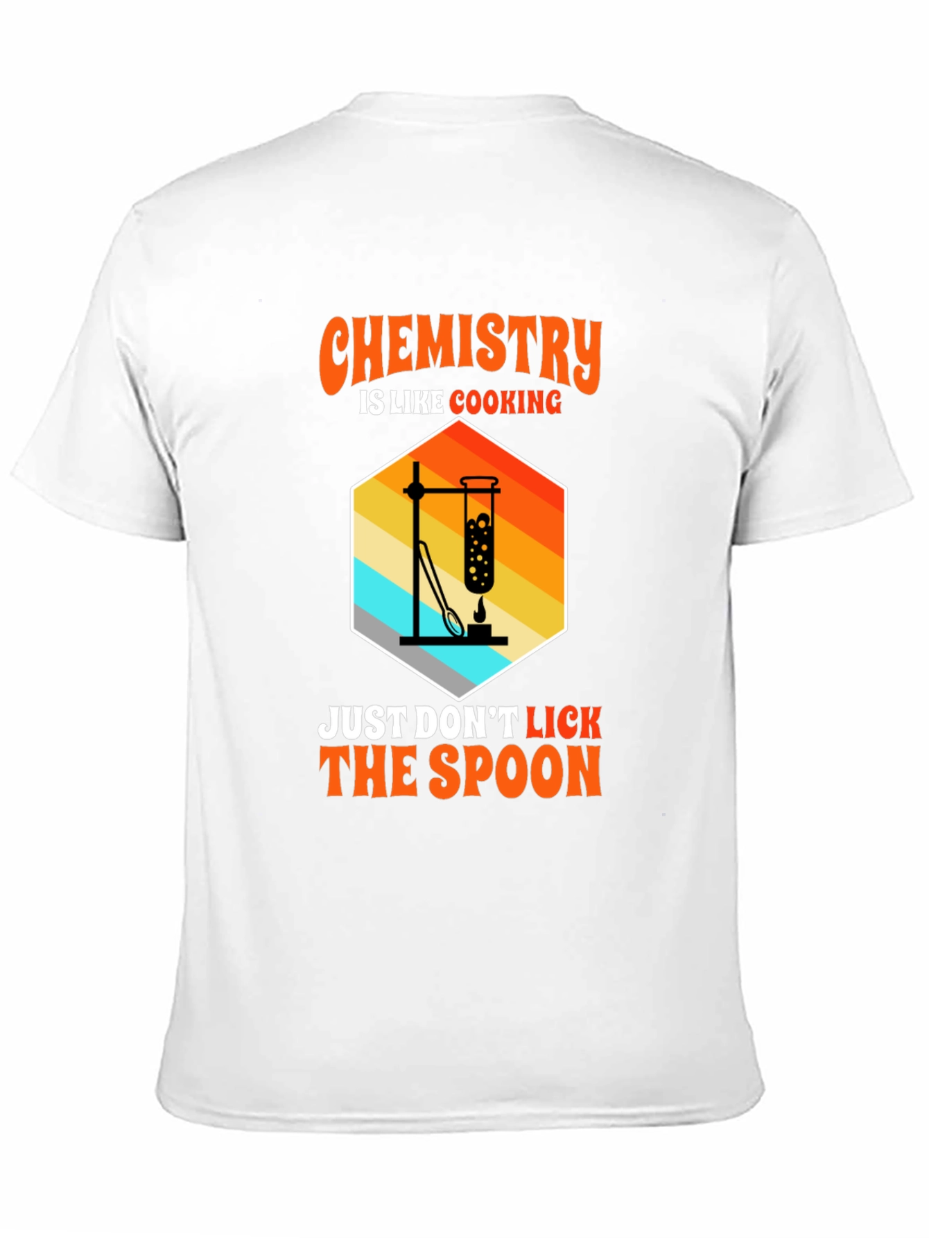 Black Chemistry is Like Cooking Funny T-Shirt view 11