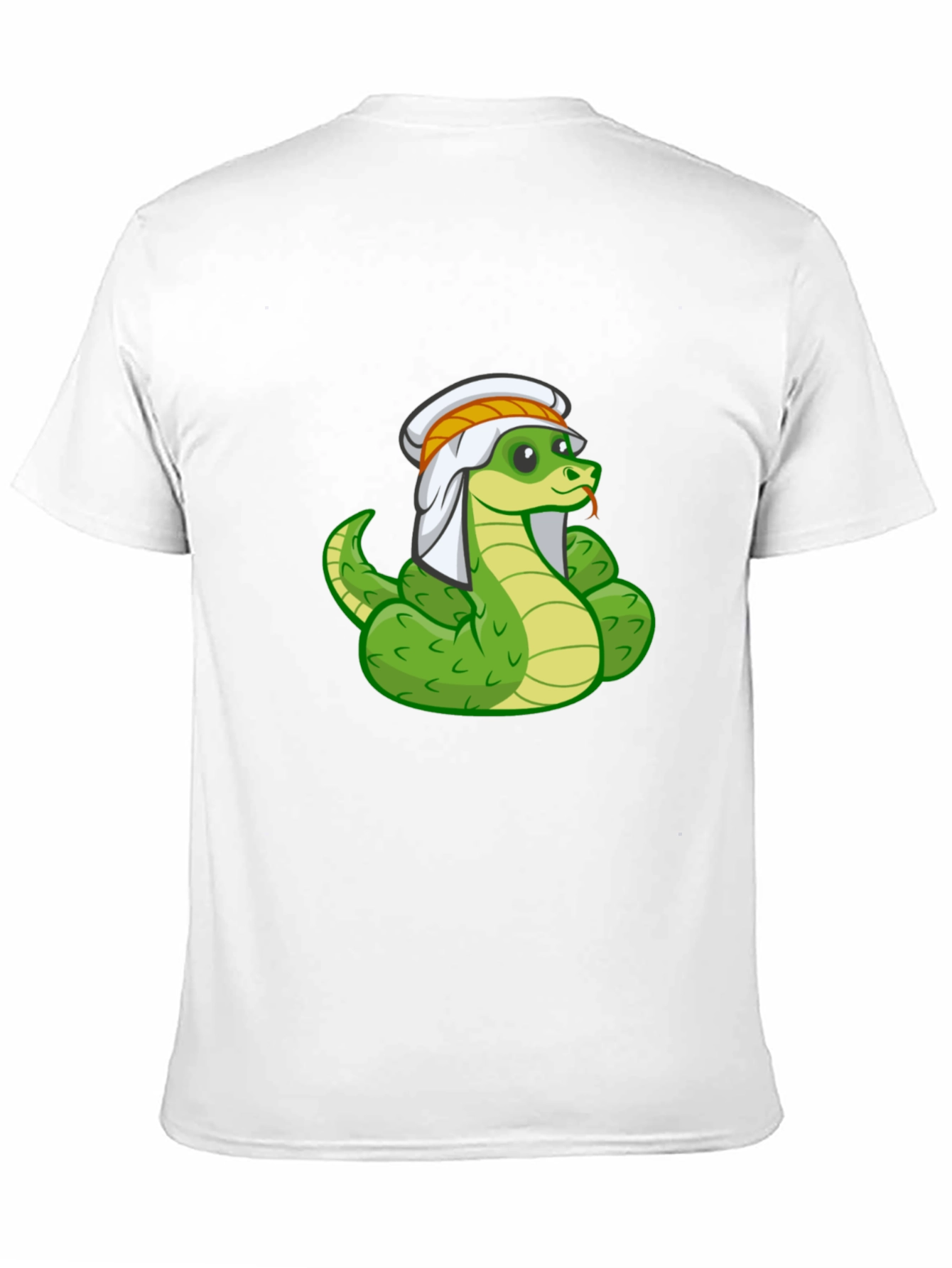 Black Snake Charmer T-Shirt - Funny Cartoon Snake Tee view 11