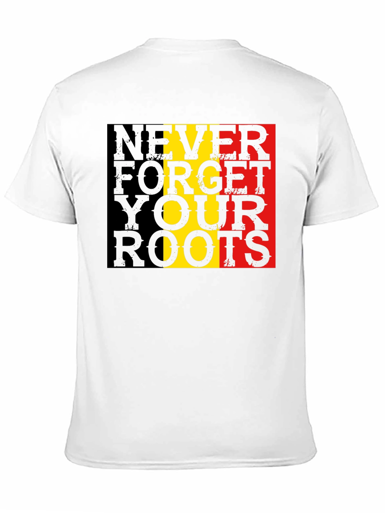 Never Forget Roots Graphic Tee - Black T-Shirt - 11