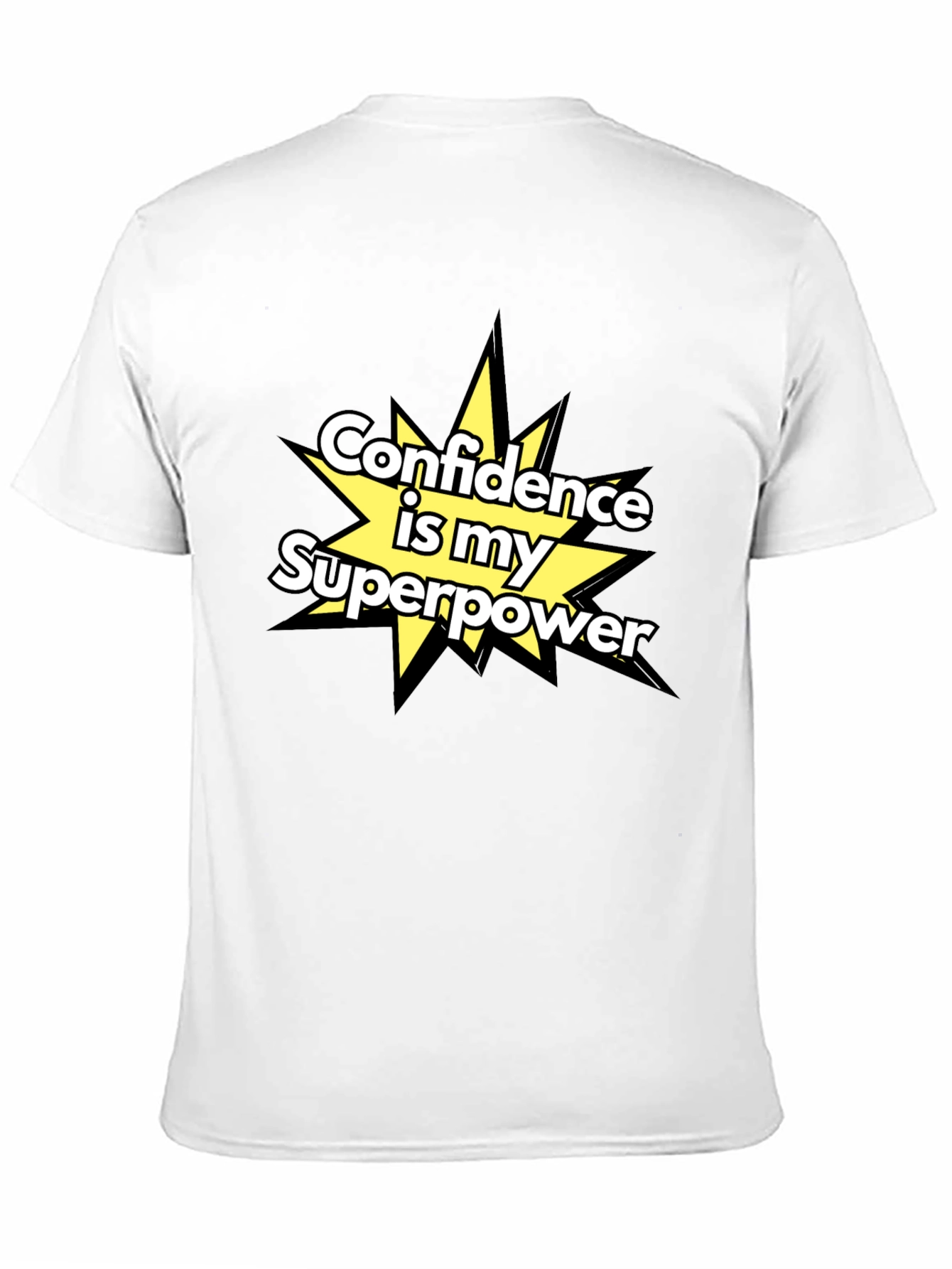 Black Confidence is my Superpower T-Shirt view 11