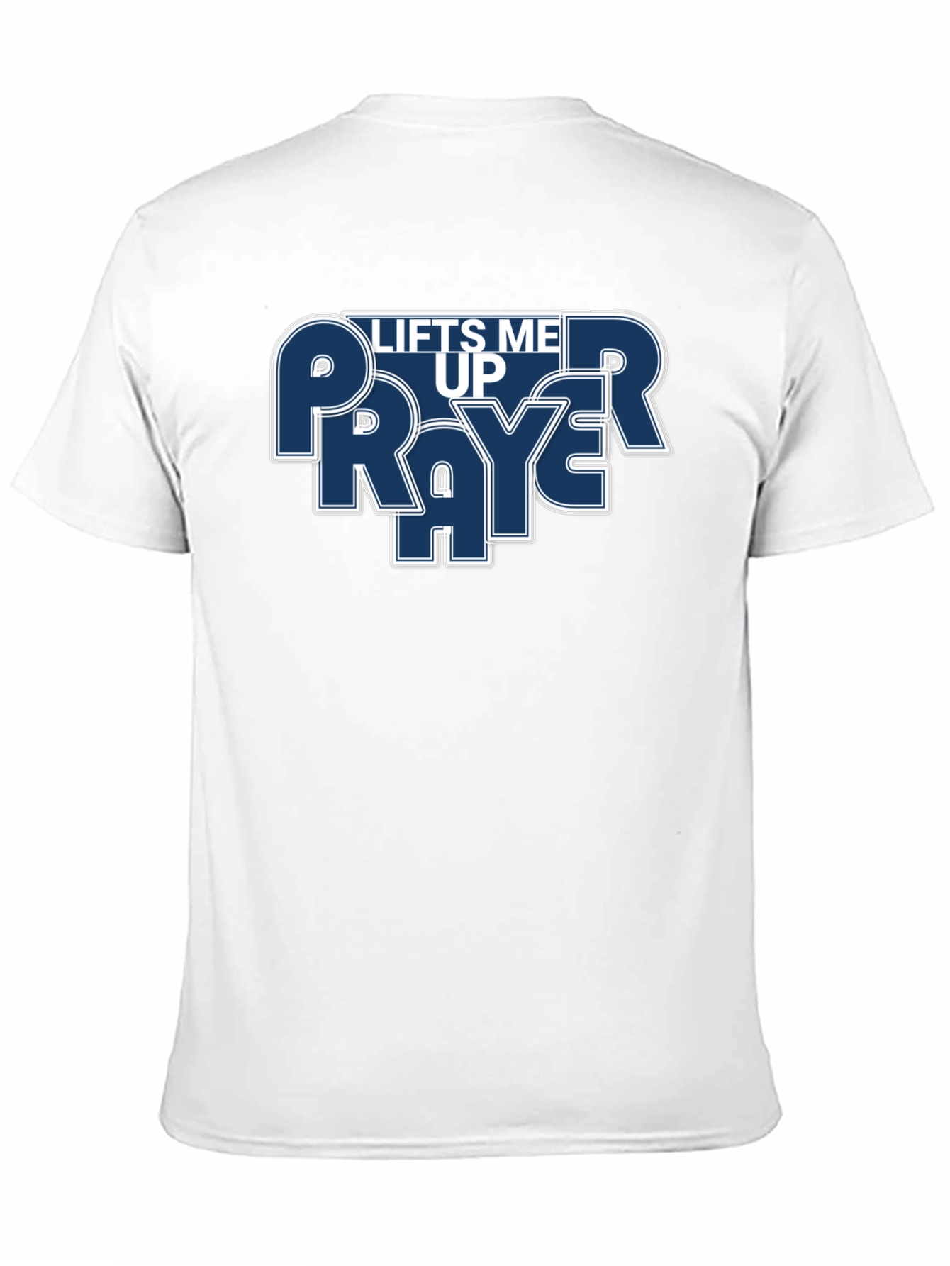 Black Prayer Lifts Me Up Graphic T-Shirt - Black view 11