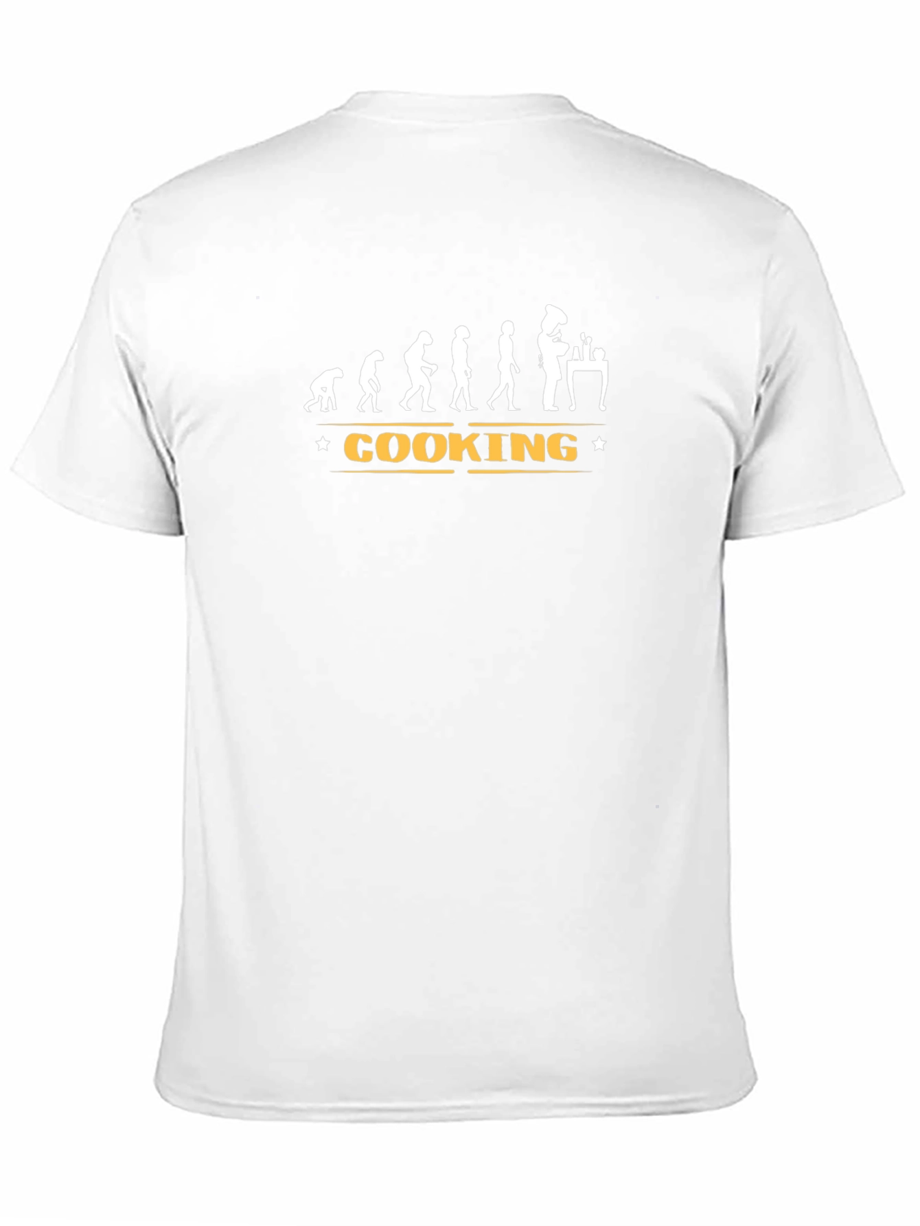 Black Cooking Evolution T-Shirt - Funny Chef Tee view 11