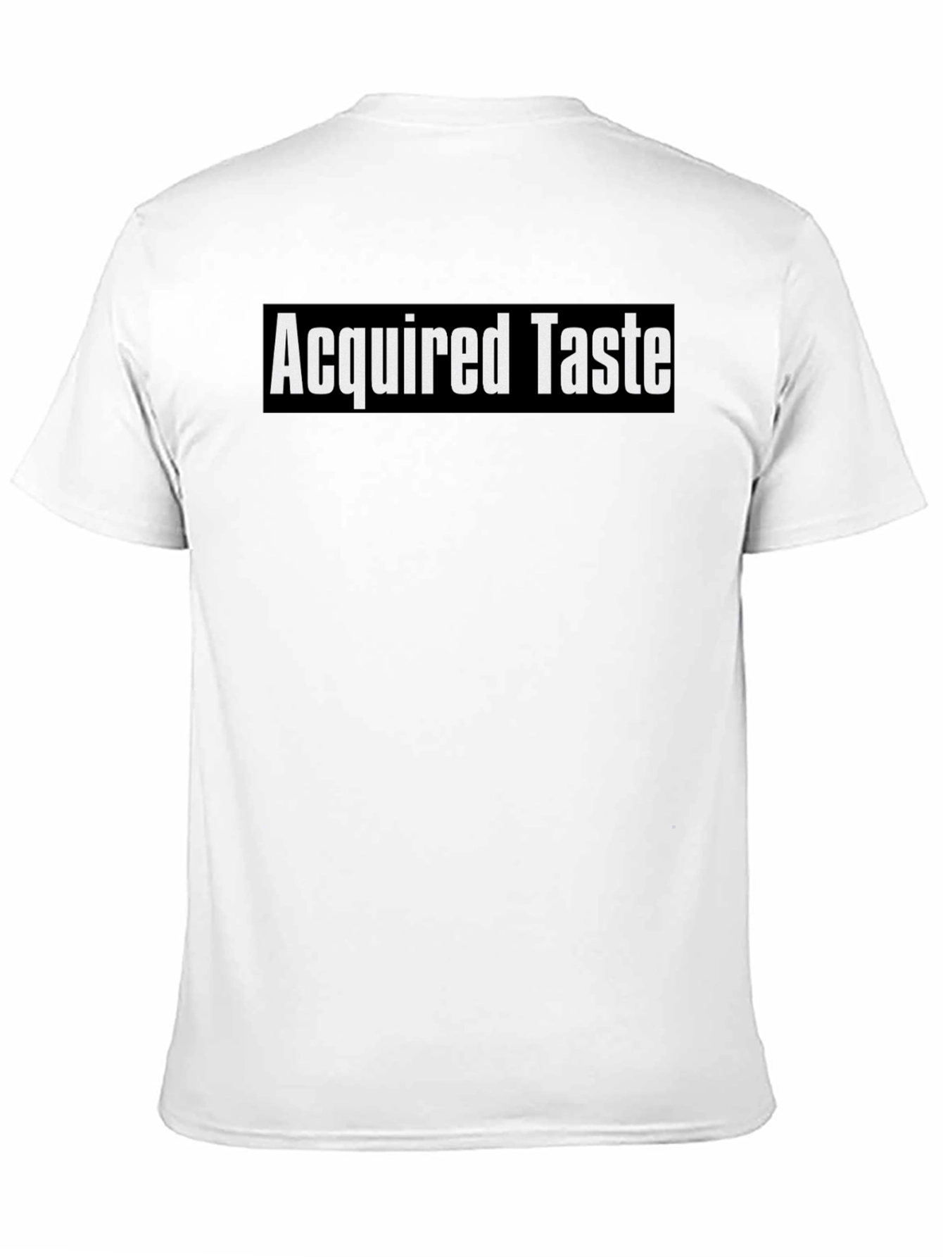 Black Acquired Taste Graphic Tee - Soft & Stylish Unisex T-Shirt view 11