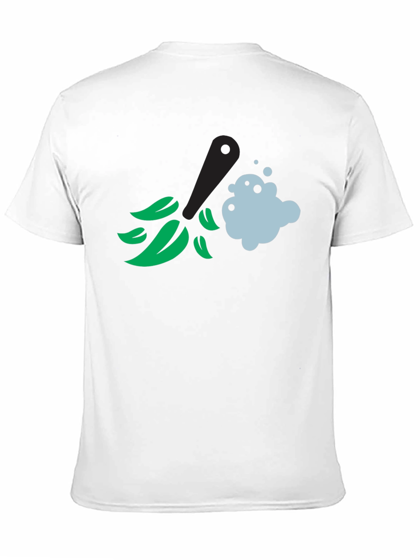 Black Nature Clean T-Shirt view 11