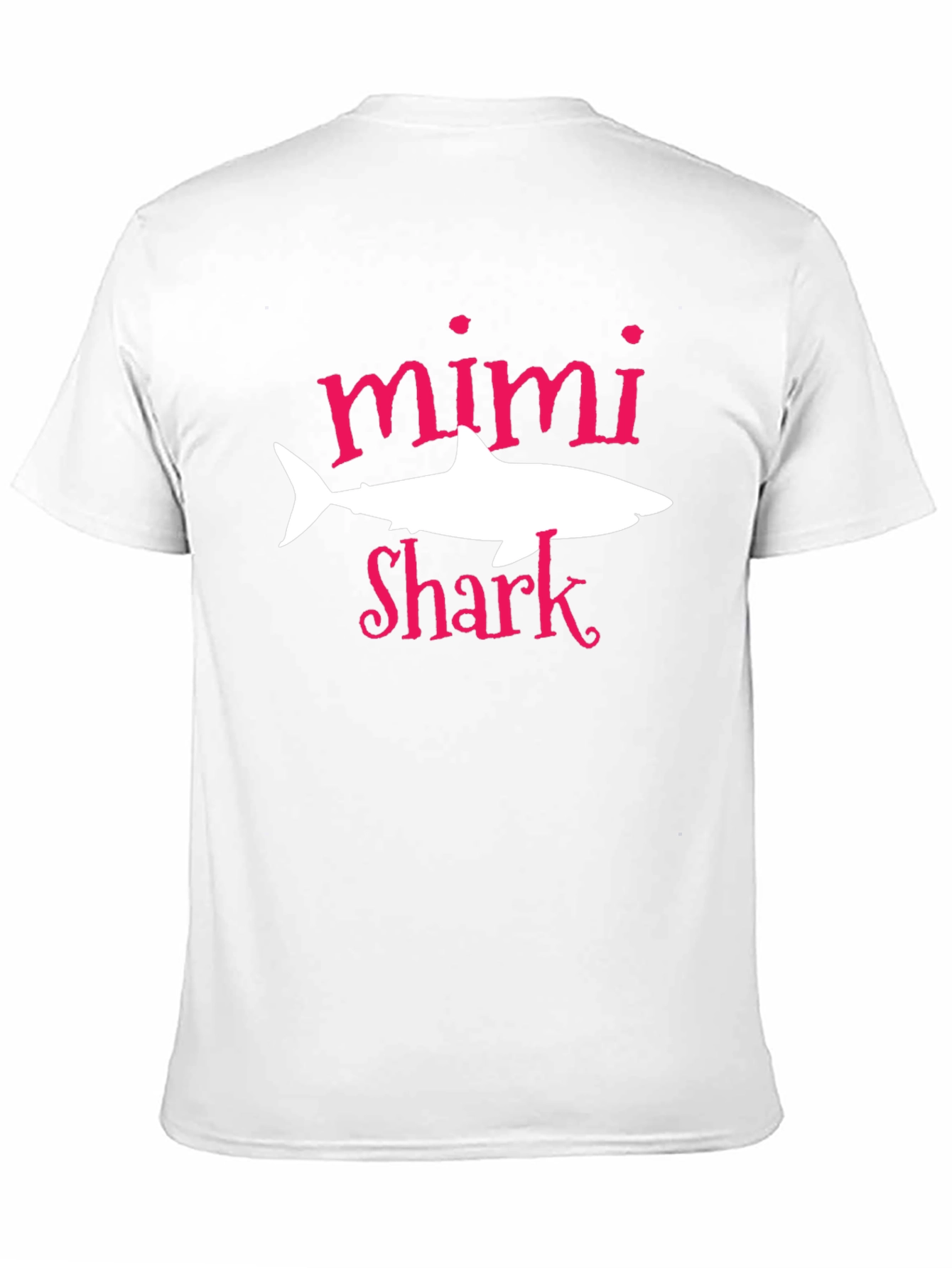 Black Mimi Shark Graphic Tee - Black Cotton T-Shirt view 11