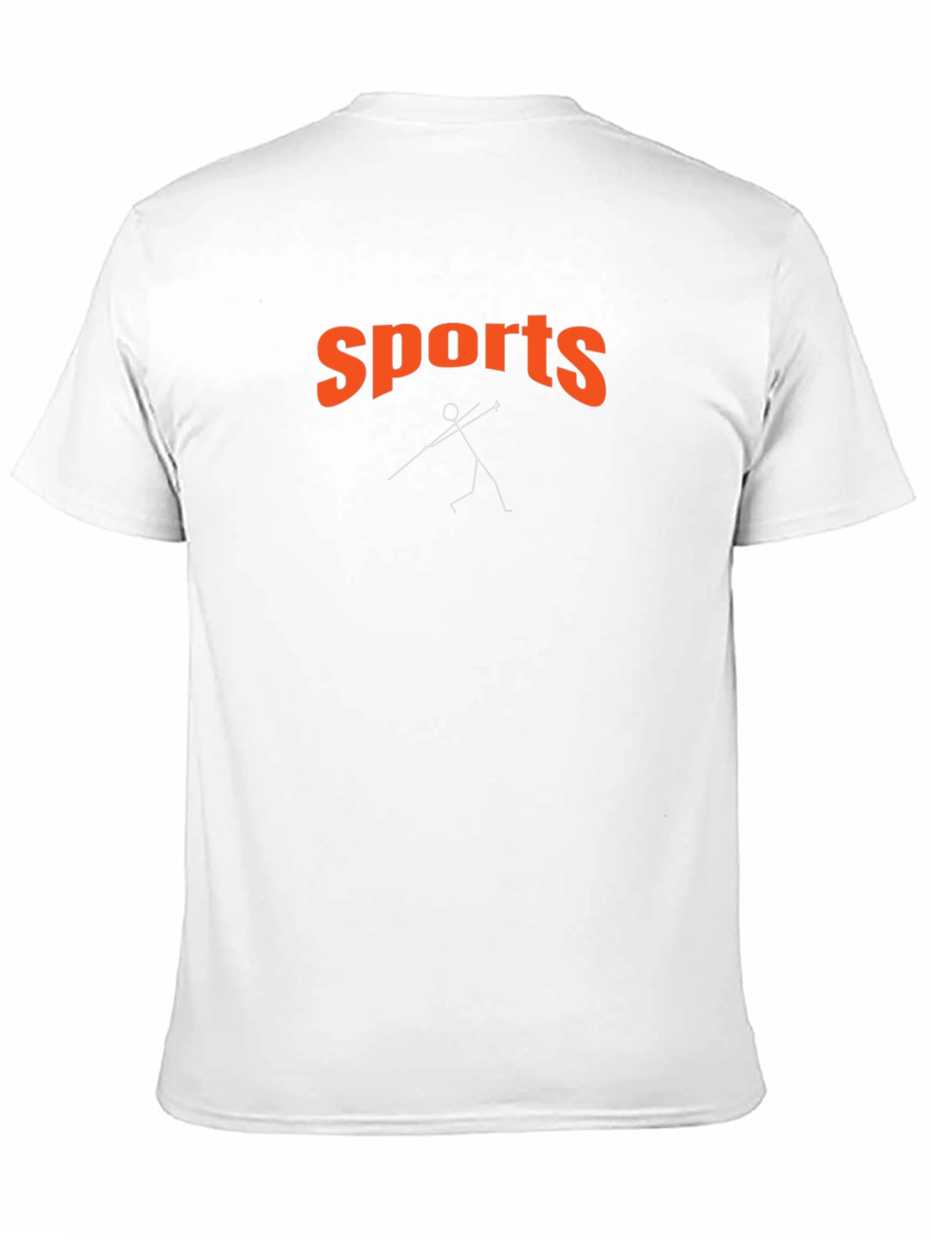 Black Sports Stick Figure Black T-Shirt view 11