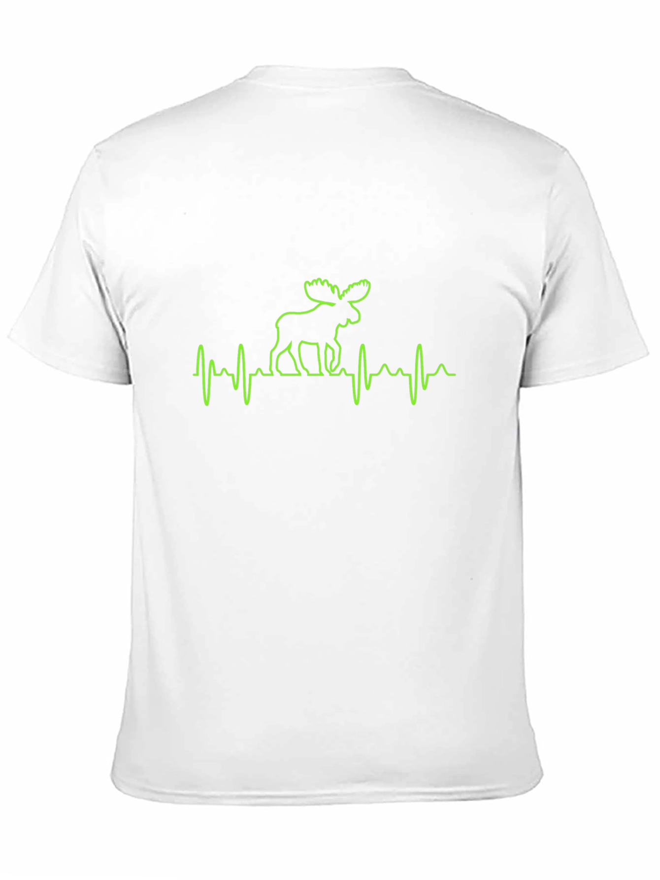 Black Moose Heartbeat T-Shirt - Black view 11