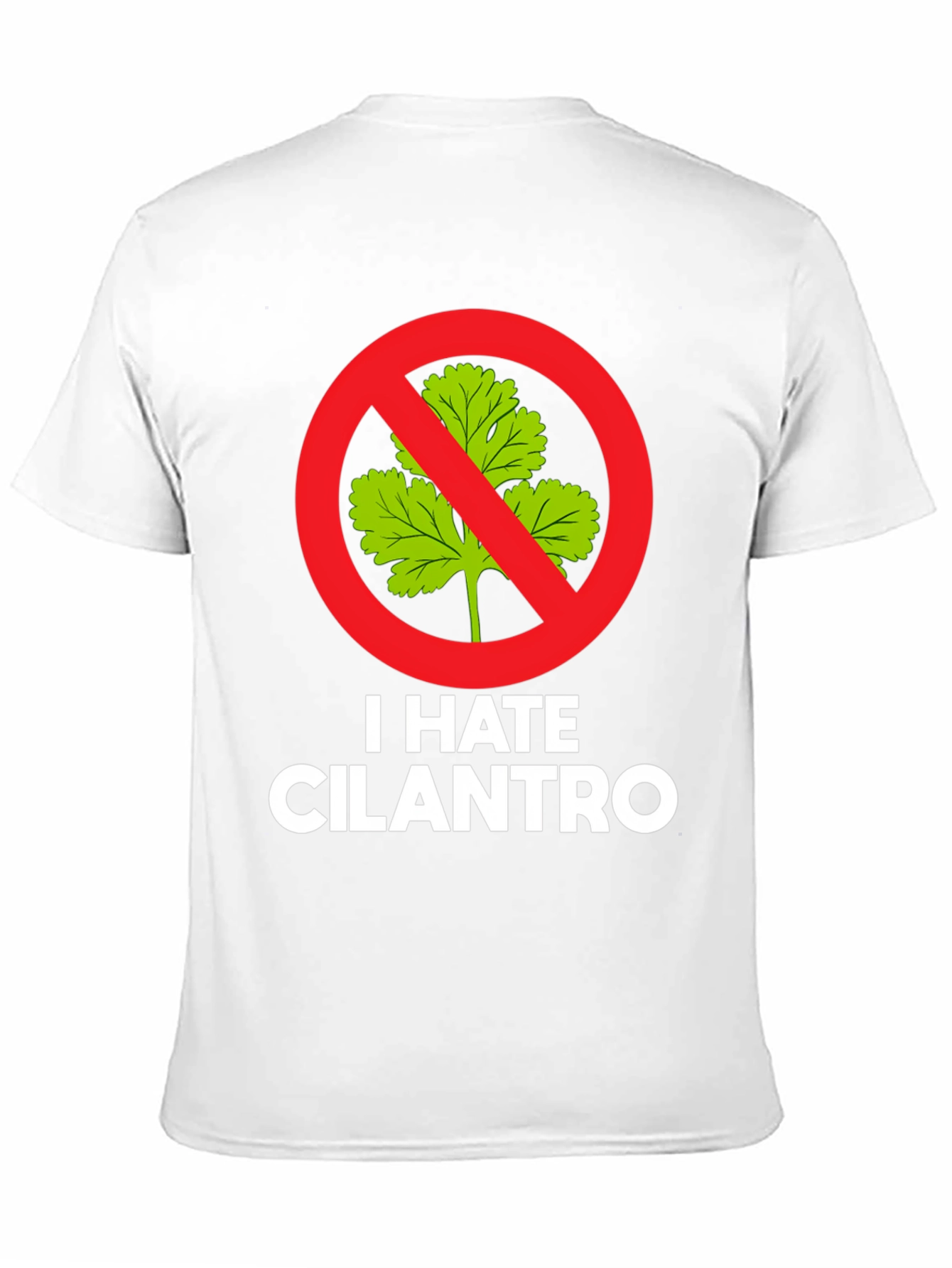 Black I Hate Cilantro Graphic Tee view 11