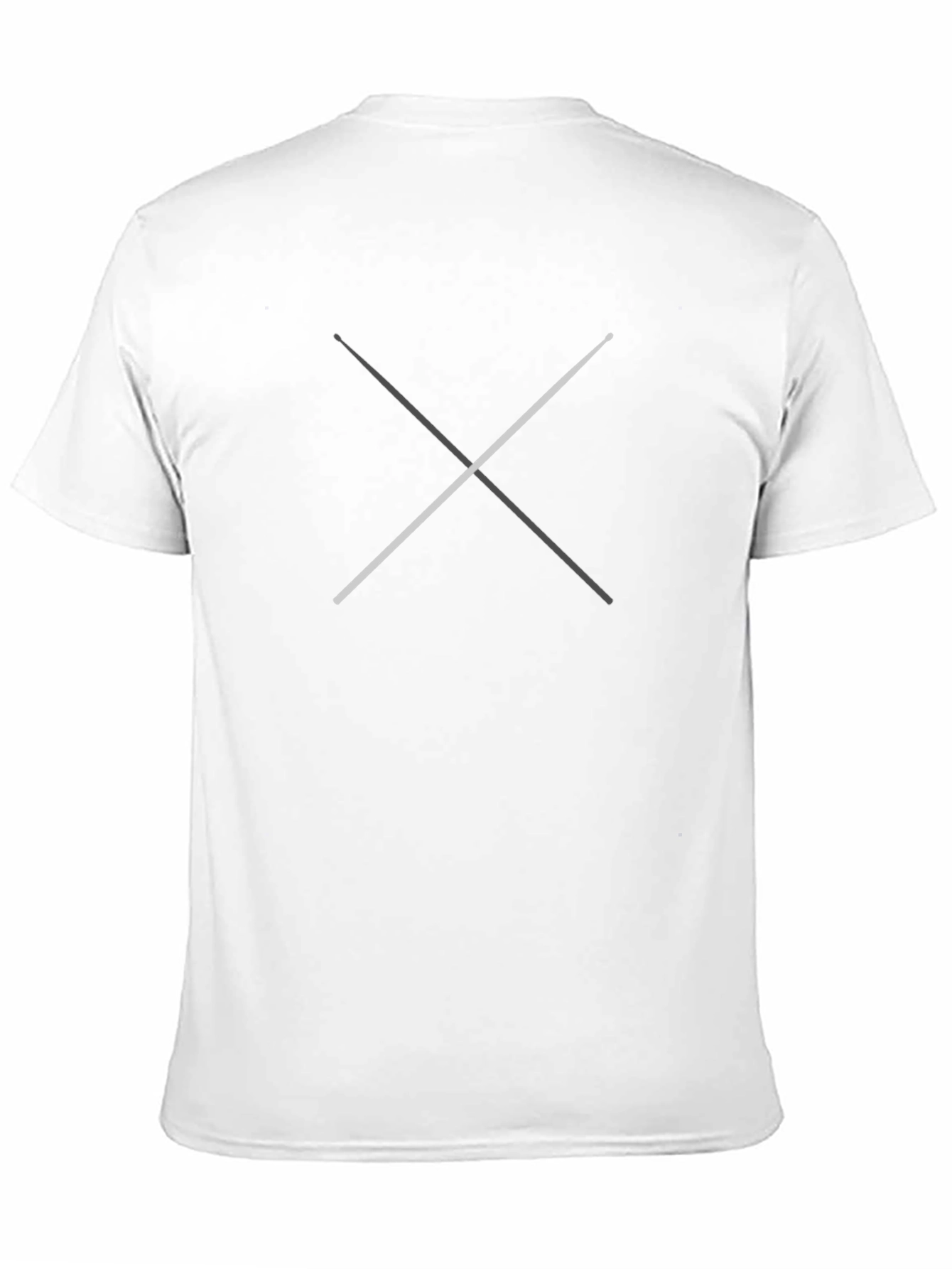 Drummer Crossed Sticks Graphic Tee - 11
