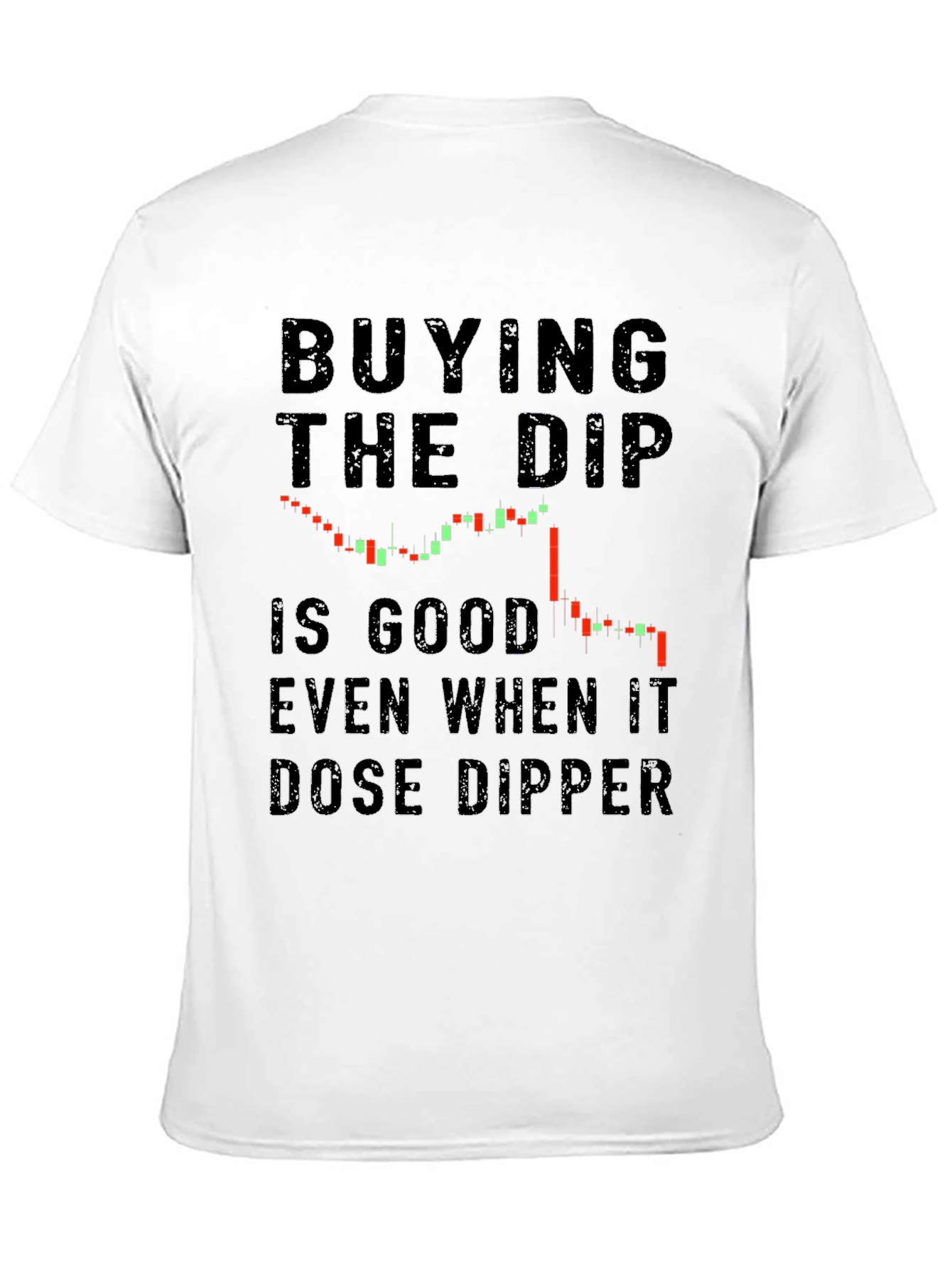Black Buy the Dip Black T-Shirt view 11