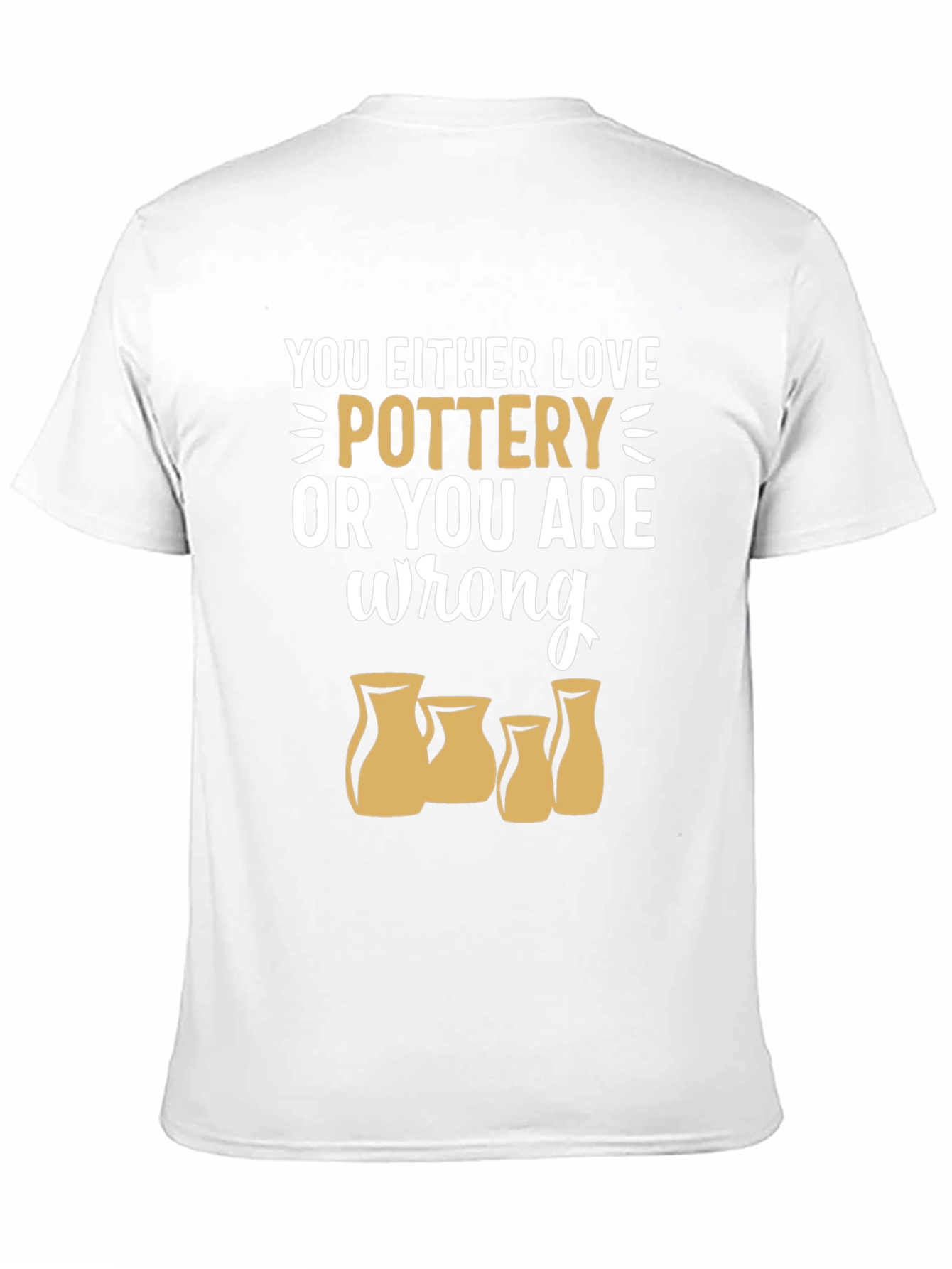 Black Pottery Lover Graphic Tee - Funny Ceramics Shirt view 11