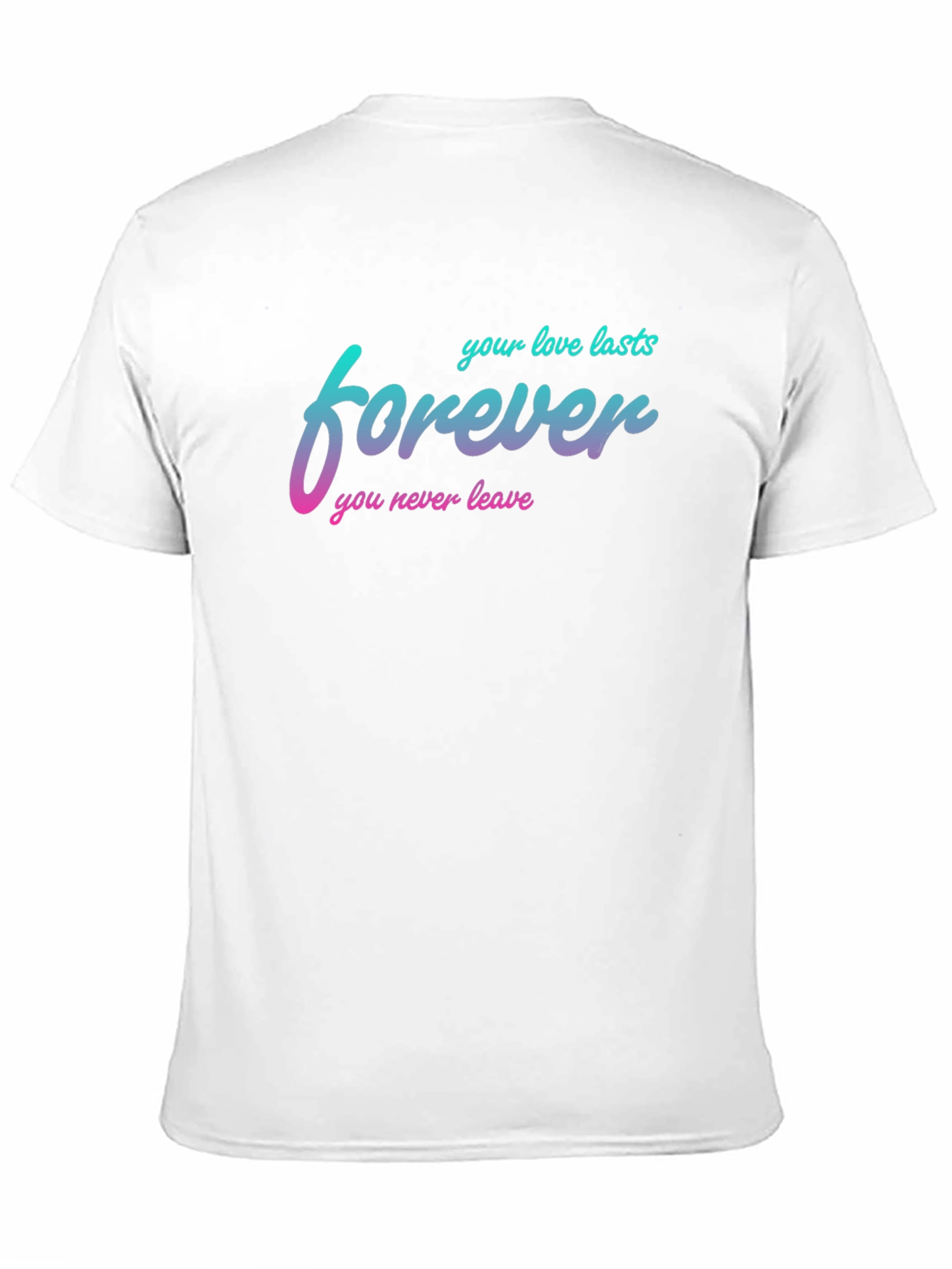Black Forever Love Graphic T-Shirt view 11