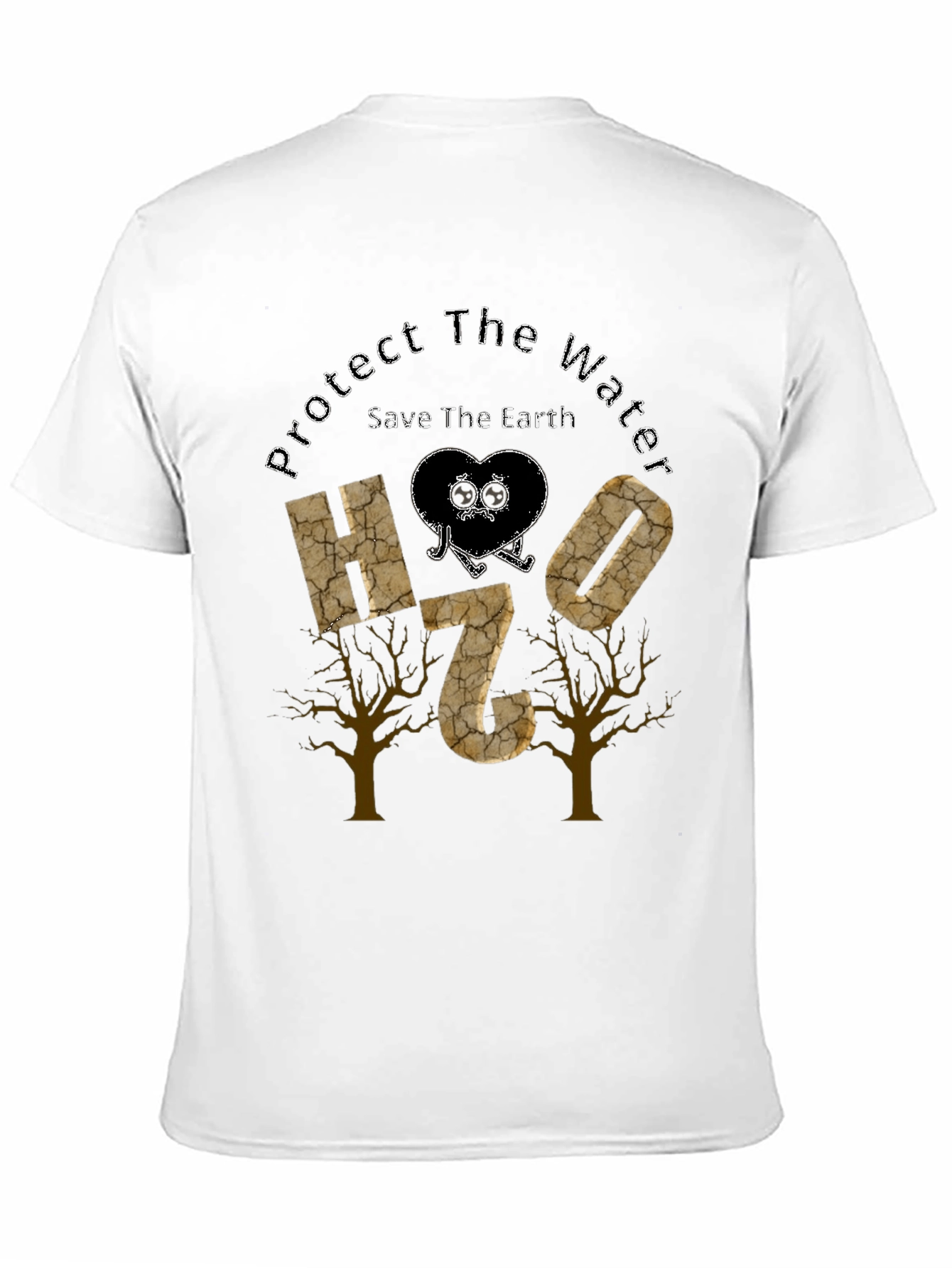 Black Protect Our Water T-Shirt view 11