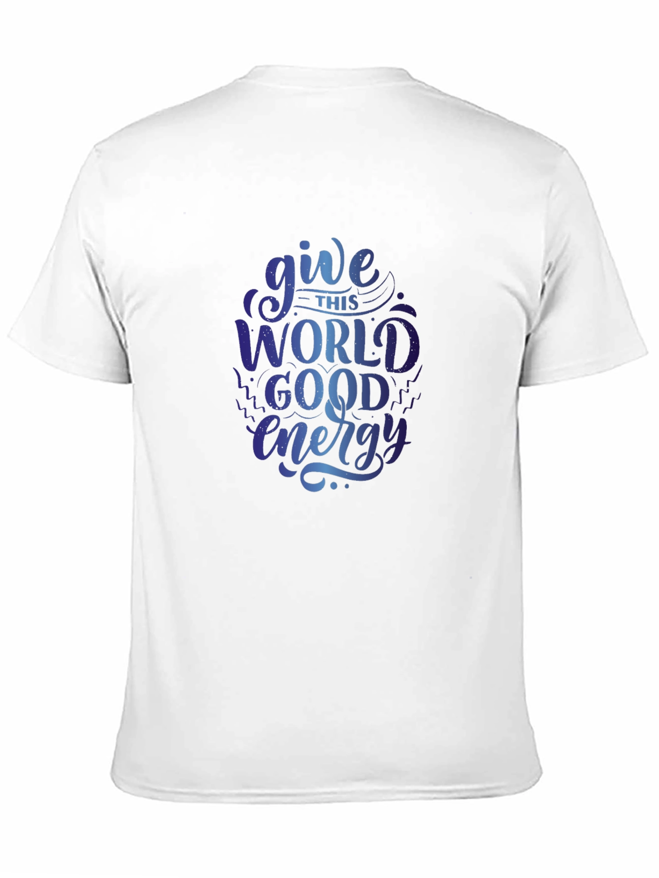 Black Give This World Good Energy Graphic T-Shirt view 11