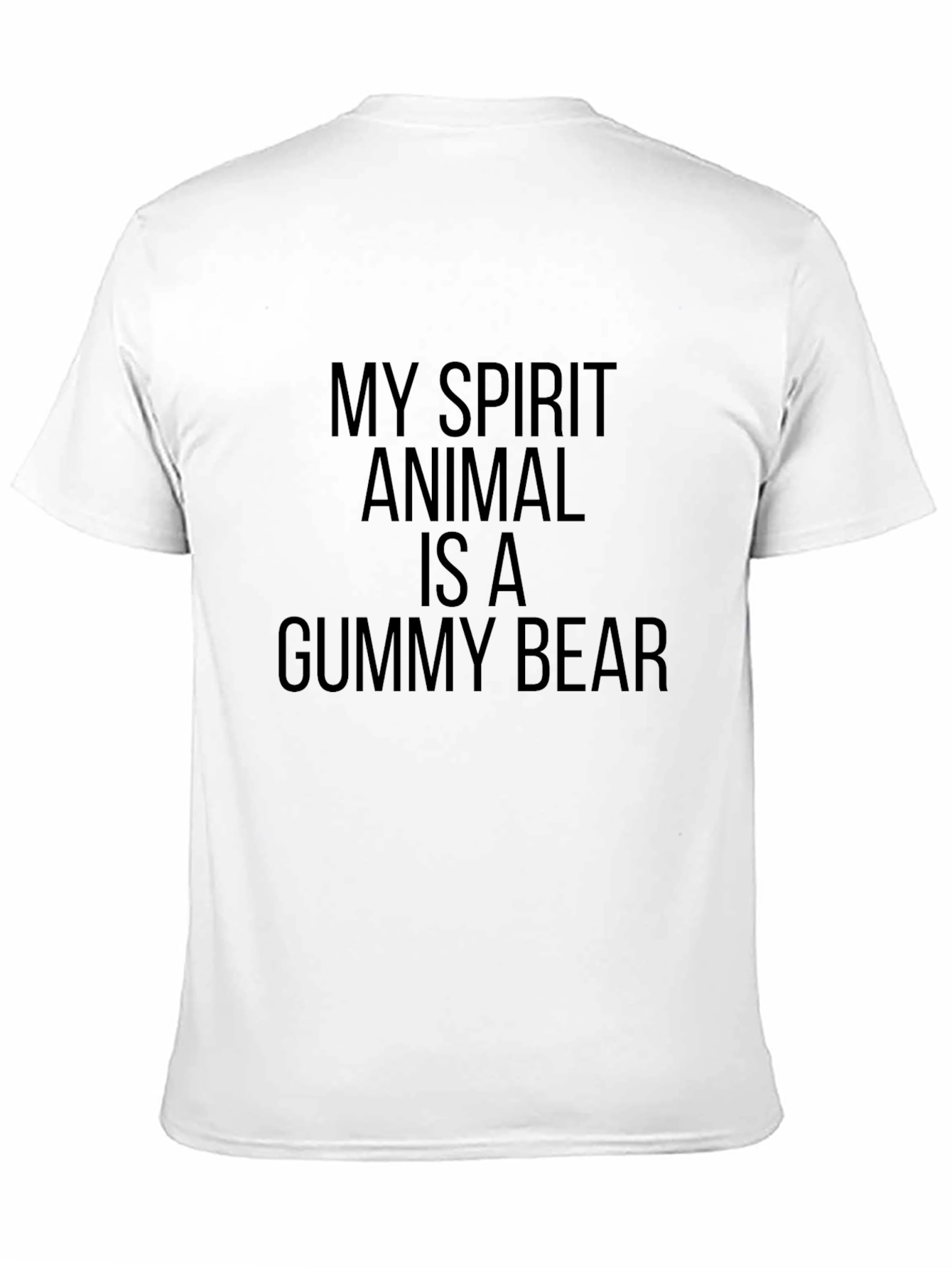 Black My Spirit Animal Gummy Bear T-Shirt view 11