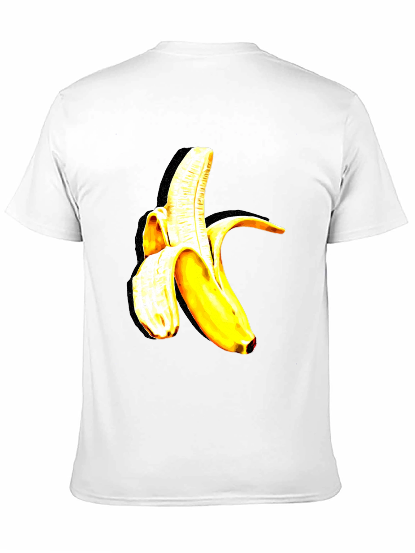 Black Banana Graphic Tee - Trendy Fruit Design view 11