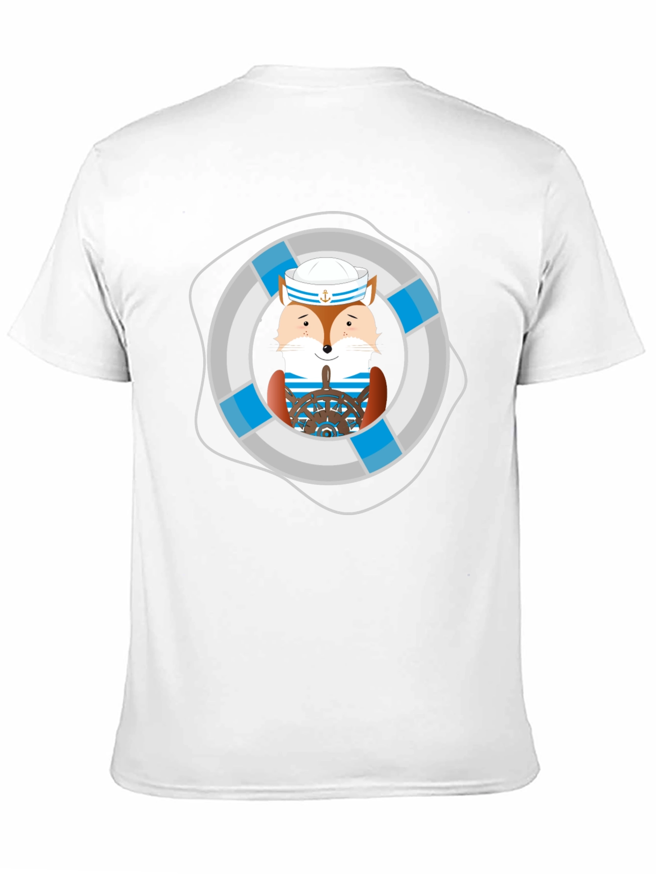 Black Fox Sailor Graphic Tee - Nautical Style view 11