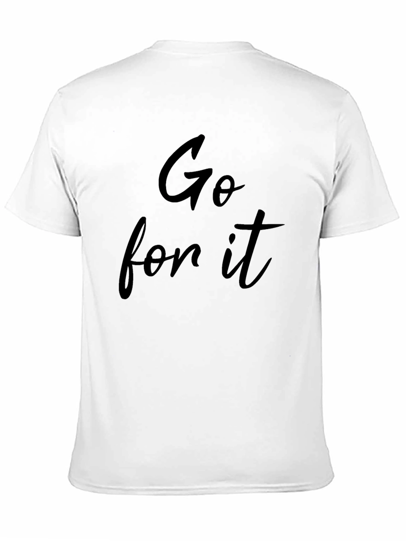 Black Go For It Black Graphic Tee view 11