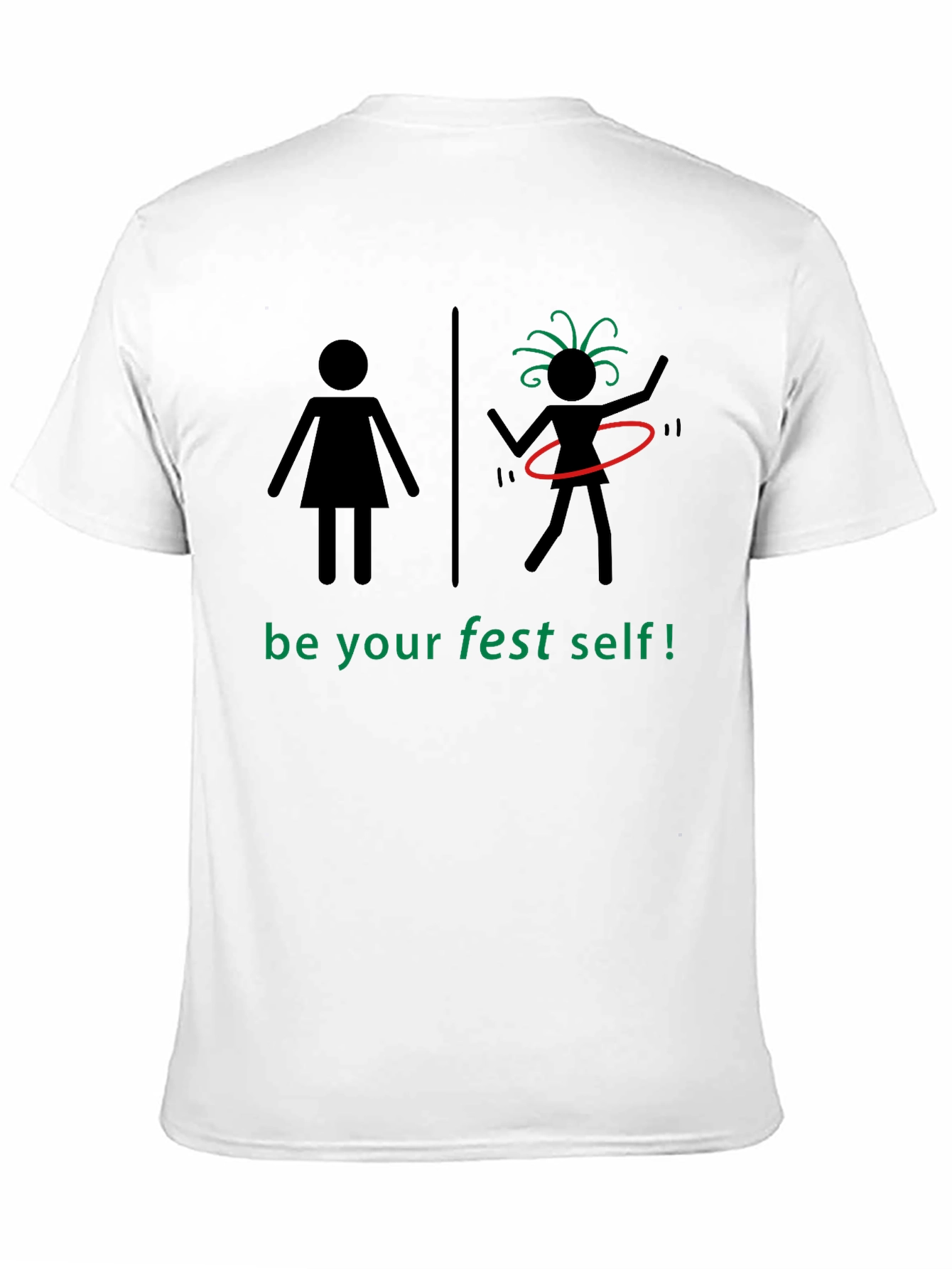 Be Your Fest Self Black T-Shirt - 11