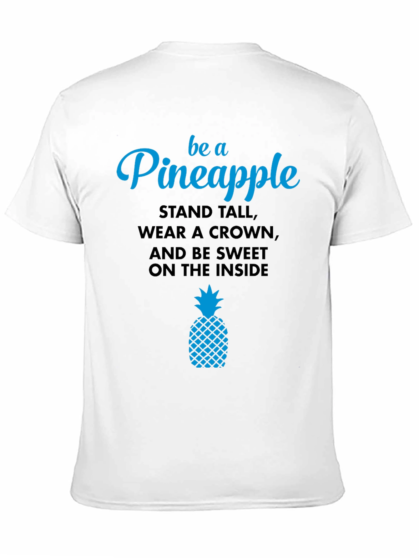 Black Be a Pineapple Graphic T-Shirt view 11
