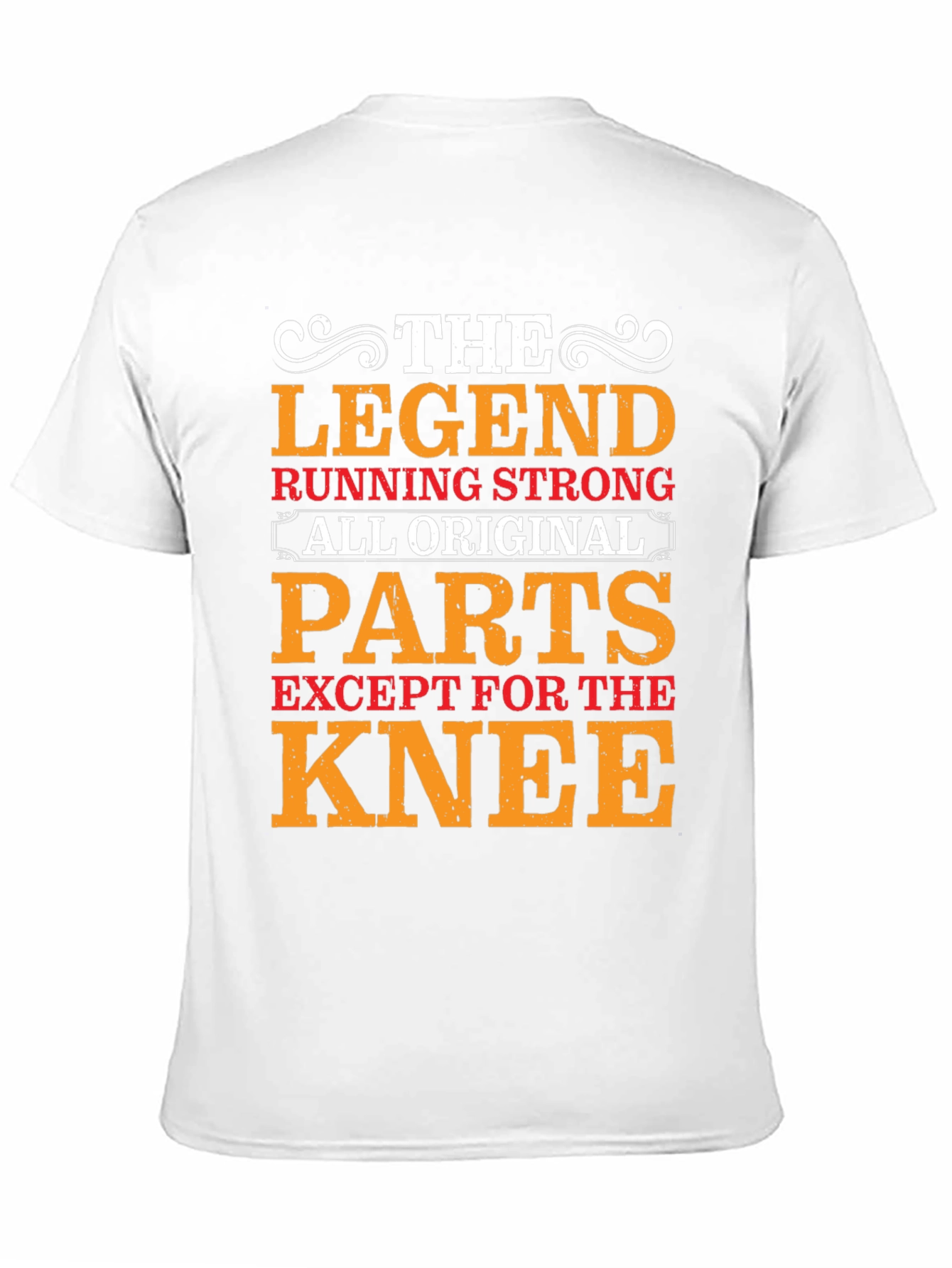Black The Legend Running Strong T-Shirt view 11