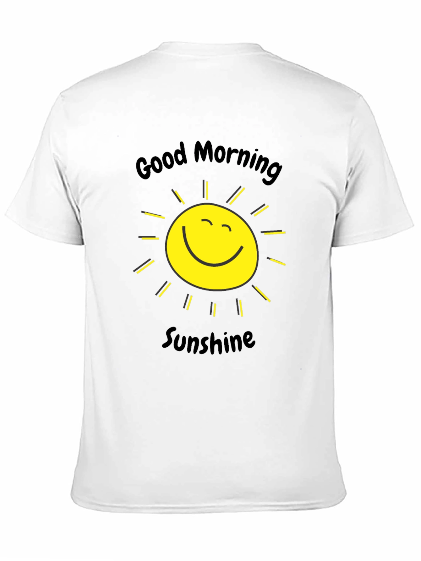 Black Good Morning Sunshine Graphic Tee view 11