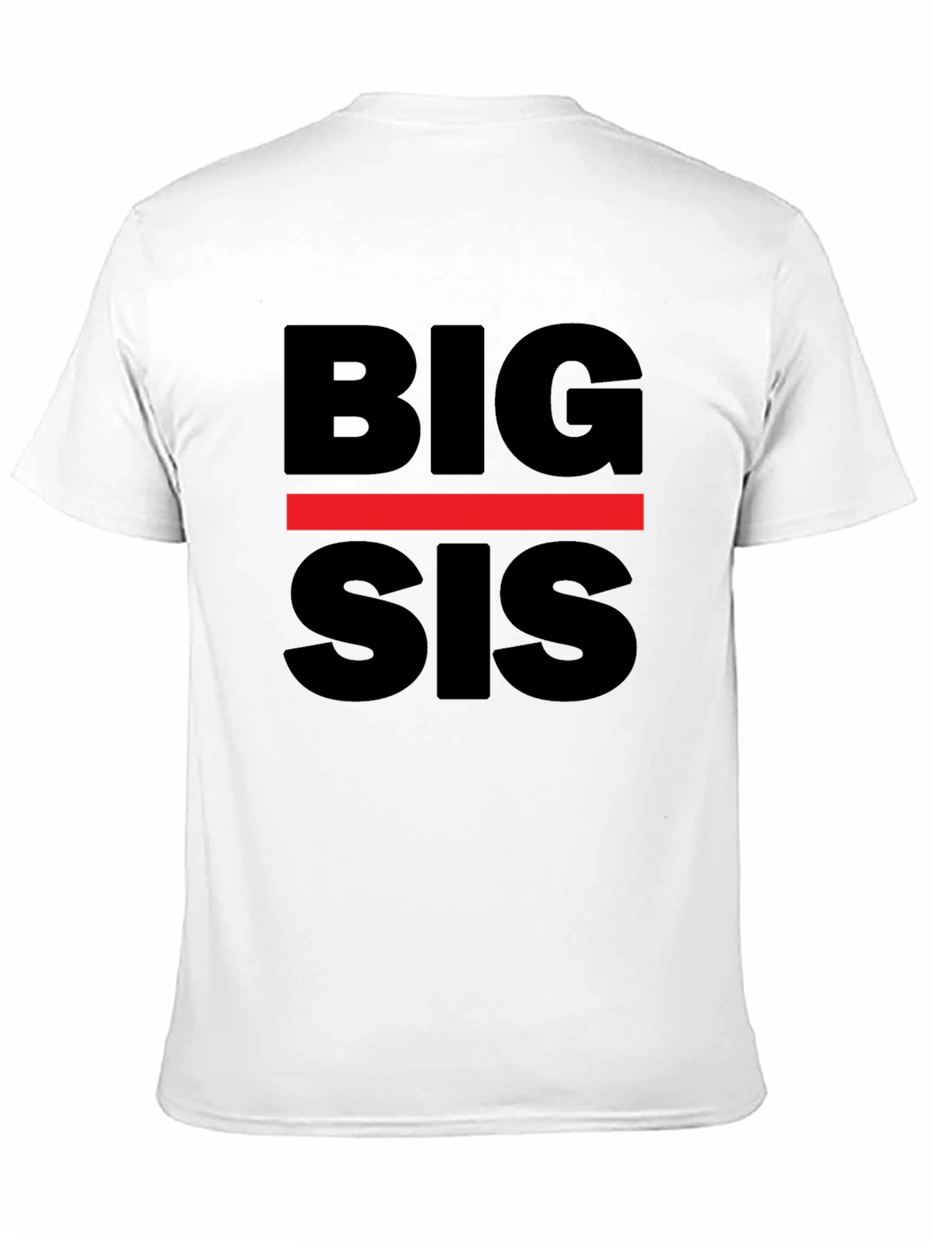 Black Big Sis Graphic T-Shirt - Black Tee view 11