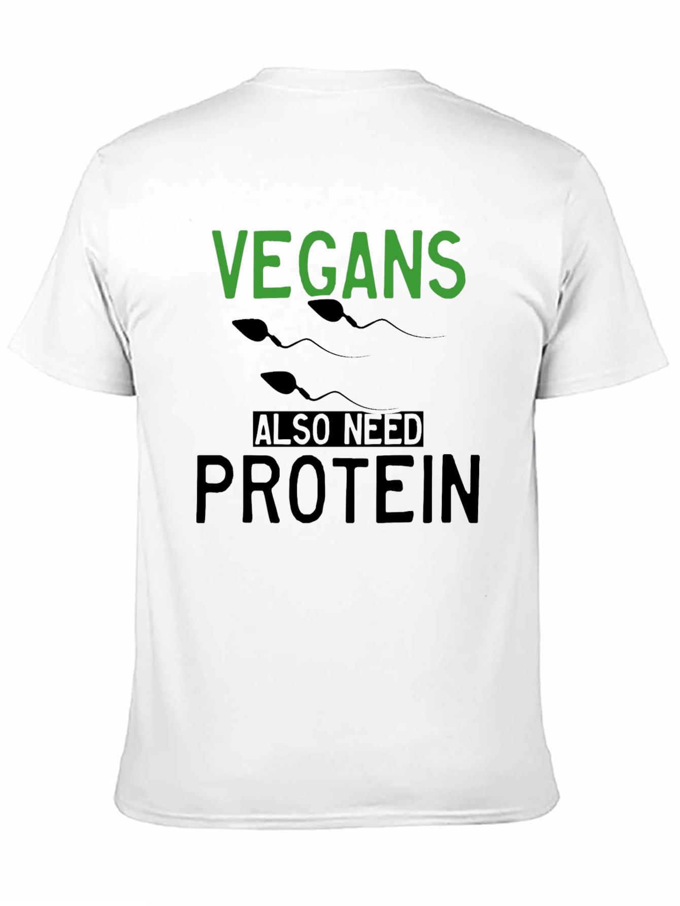 Vegans Need Protein T-Shirt - 11
