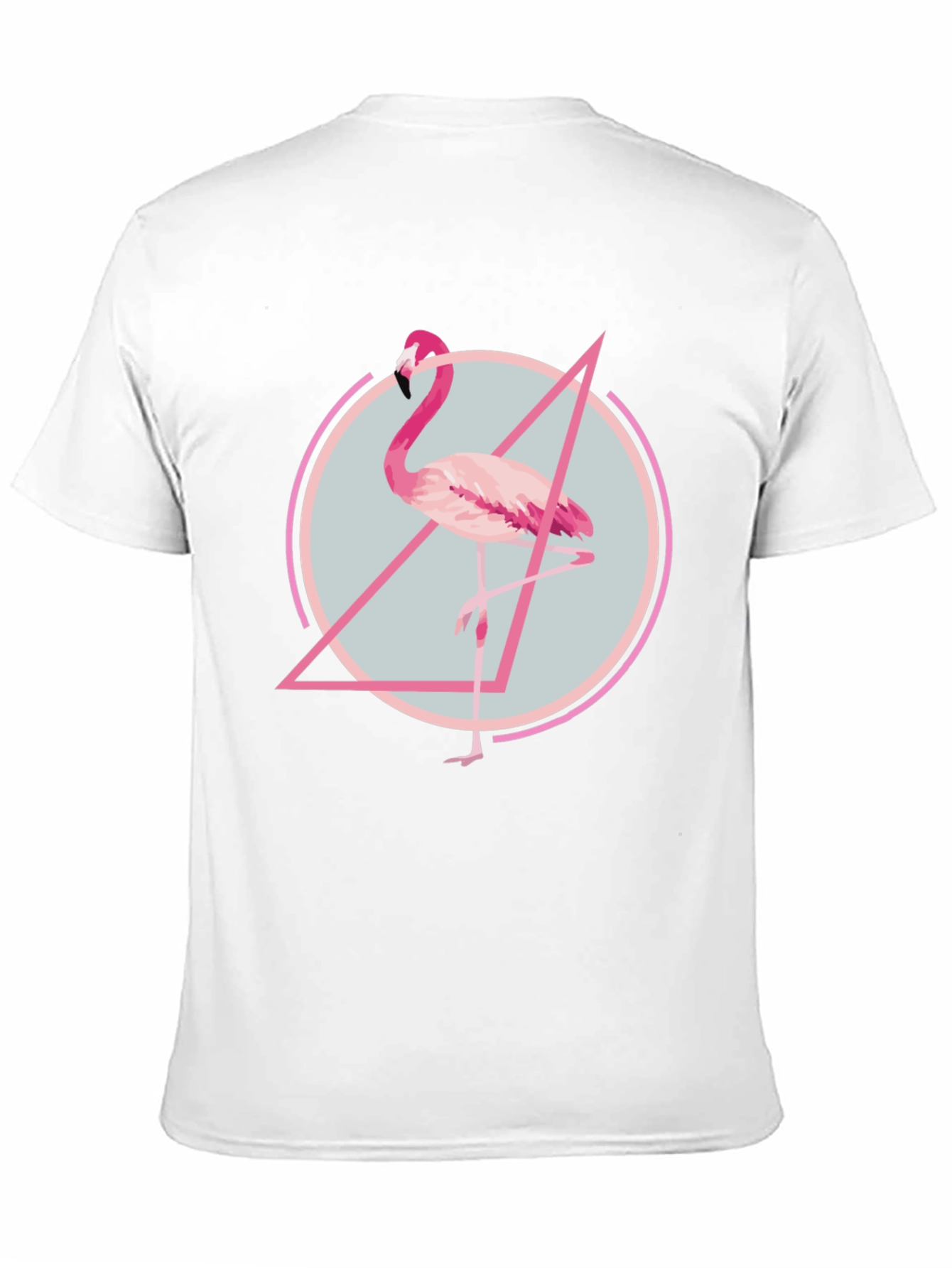 Black Flamingo Graphic Tee - Modern Print T-Shirt view 11