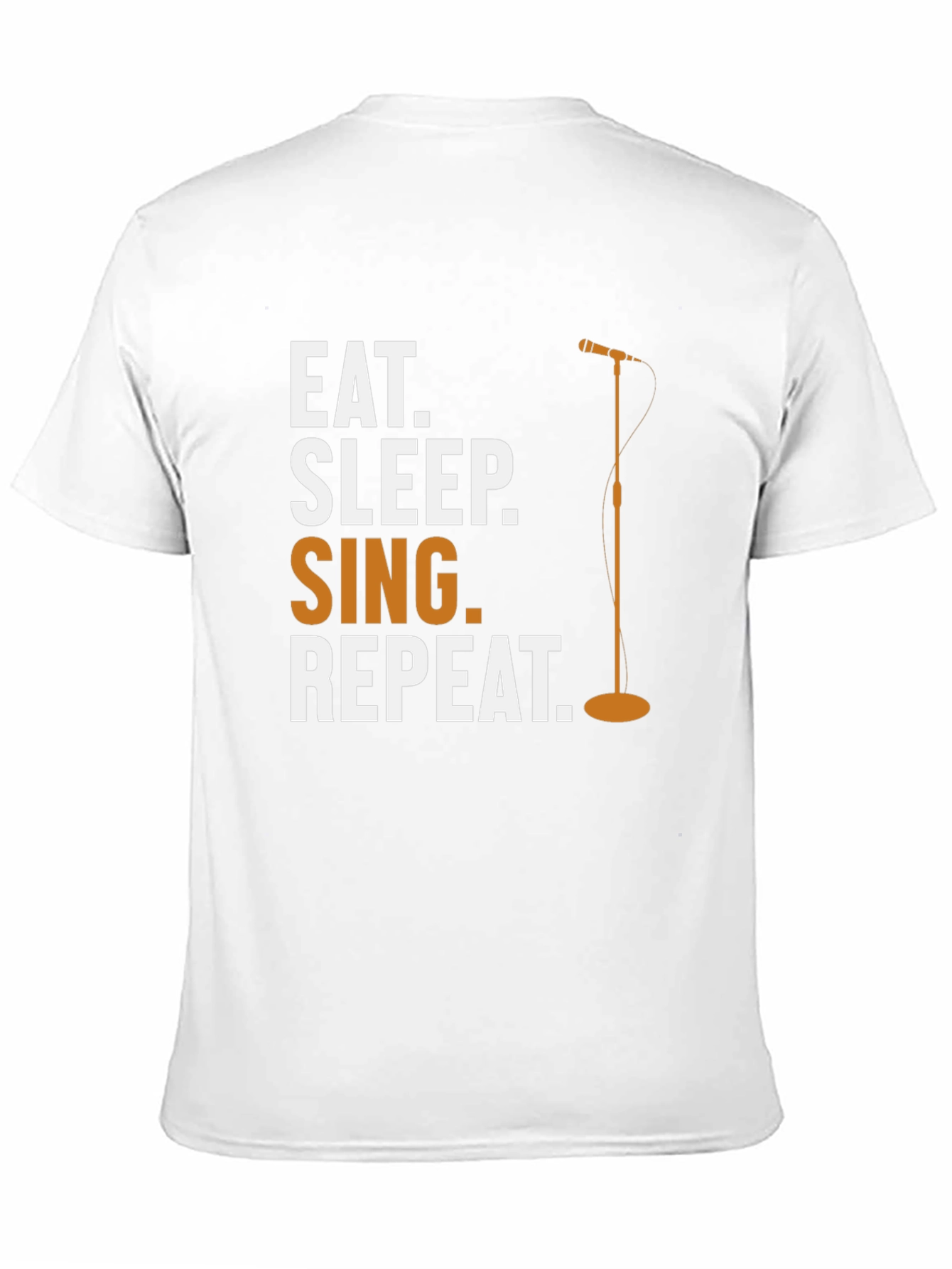 Eat Sleep Sing Repeat T-Shirt - Singer's Lifestyle Tee - 11