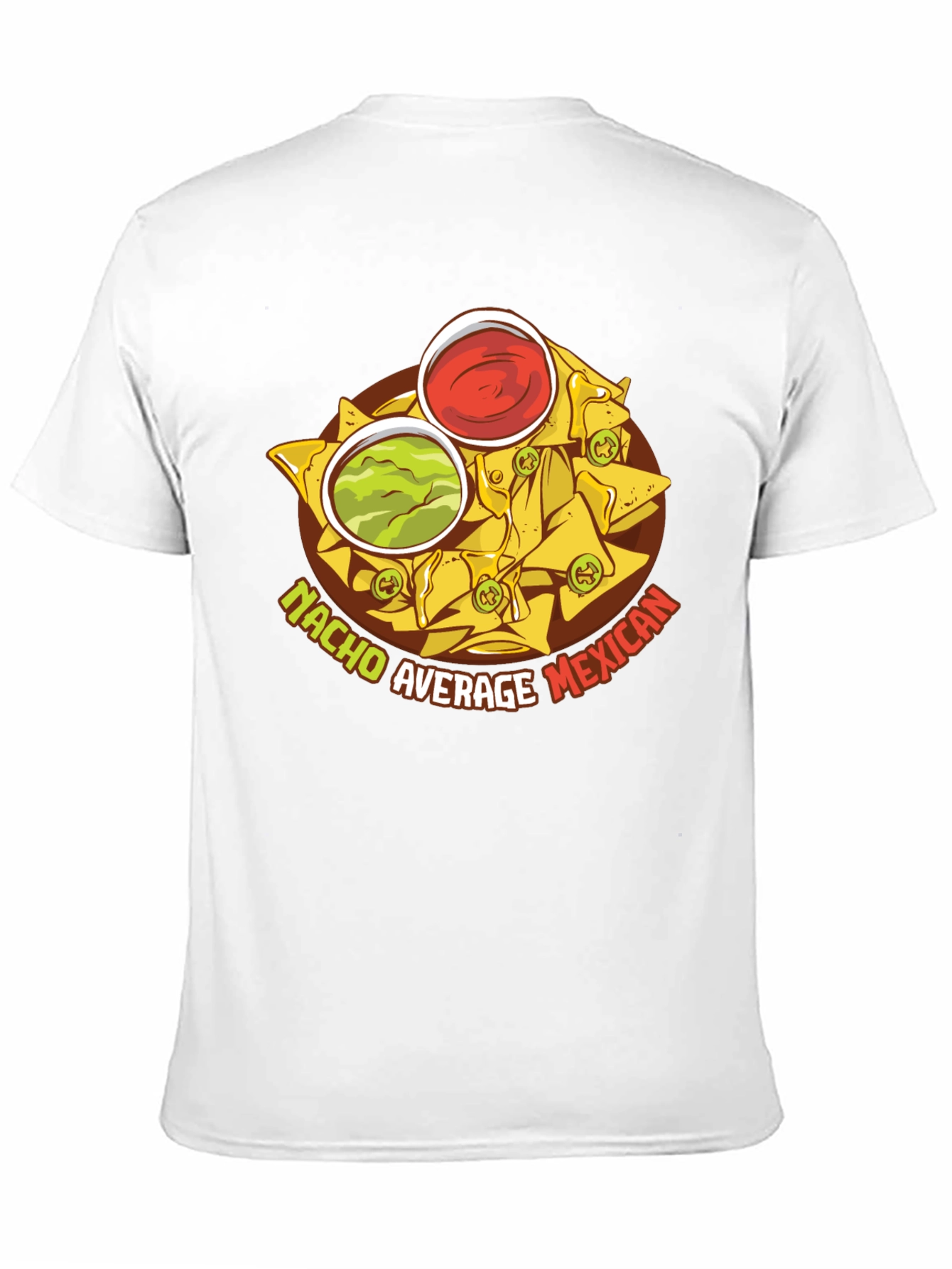 Black Nacho Average Mexican Food T-Shirt view 11