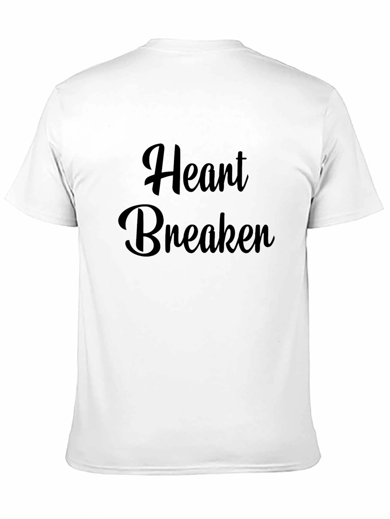 Black Heart Breaker Black T-Shirt view 11