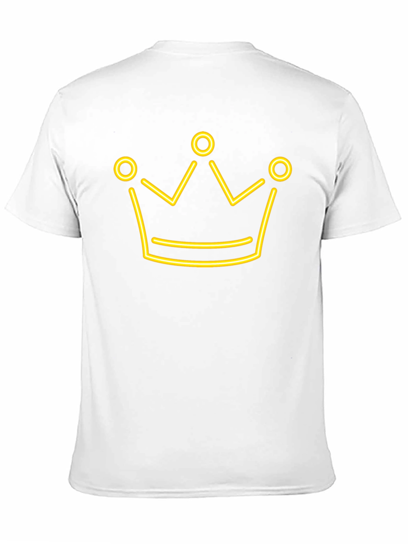 Black Neon Crown Graphic Tee - Black view 11