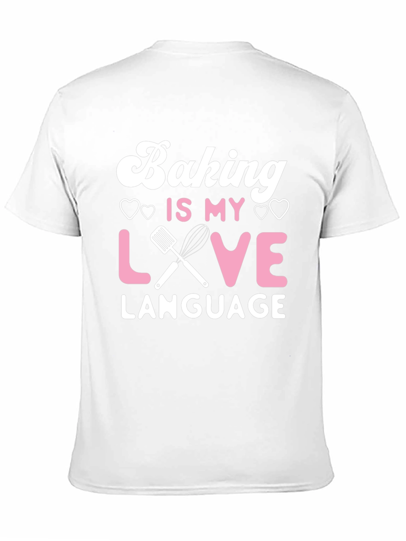 Black Baking is My Love Language T-Shirt - Baker Gift view 11