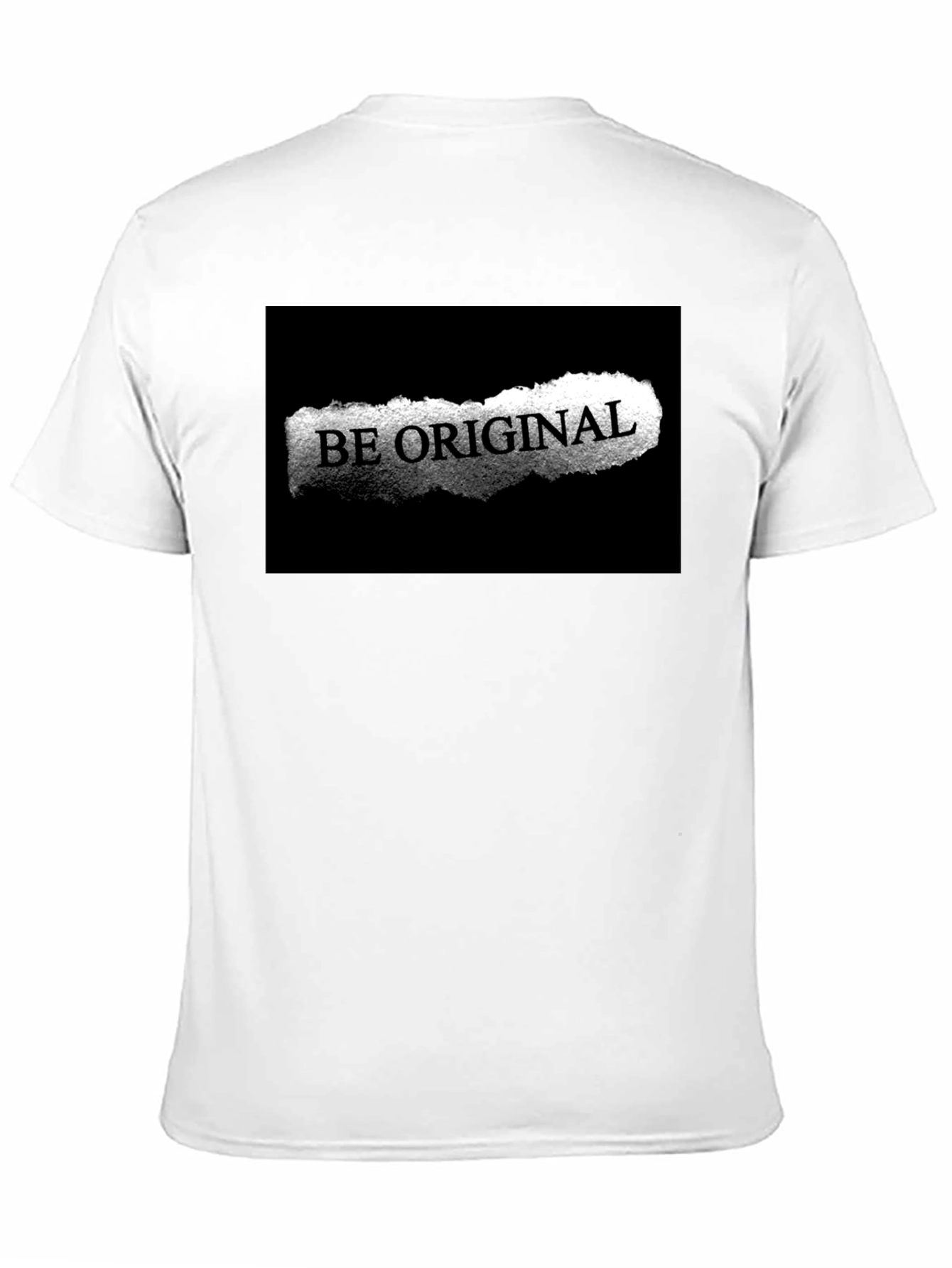 Black Be Original Black Graphic Tee view 11