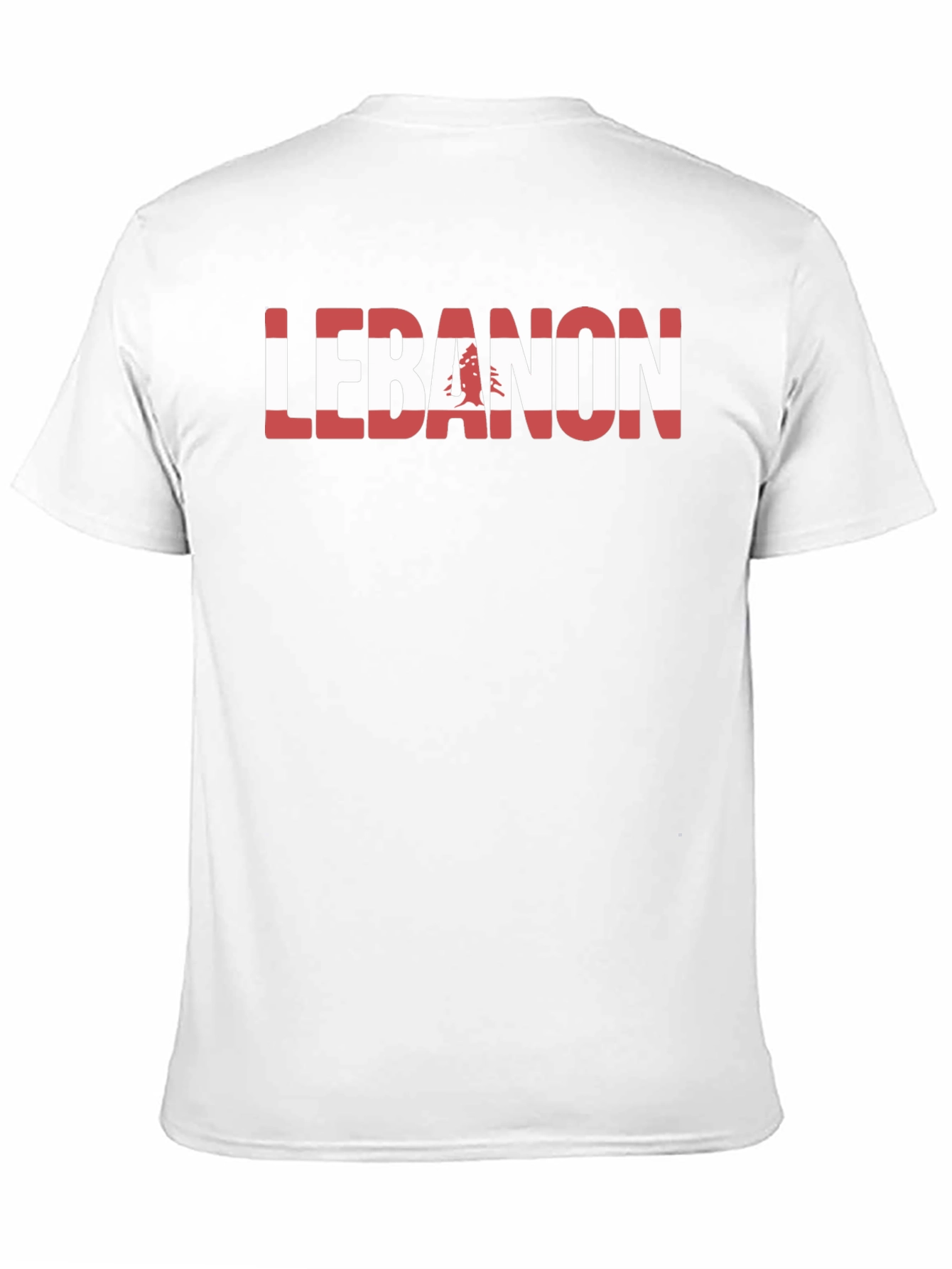 Black Lebanon Flag T-Shirt - National Pride view 11