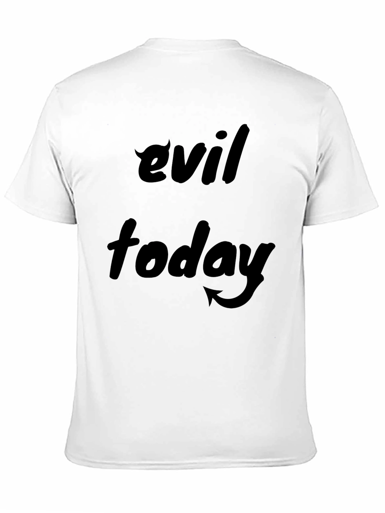 Black Evil Today Black T-Shirt view 11