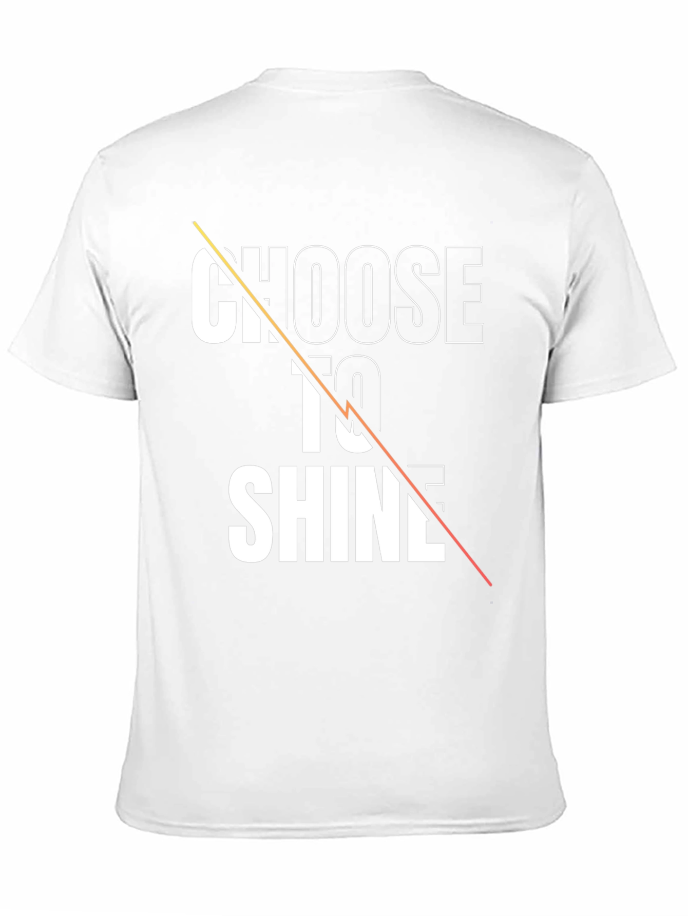 Black Choose to Shine Graphic Tee - Stylish Black T-Shirt view 11