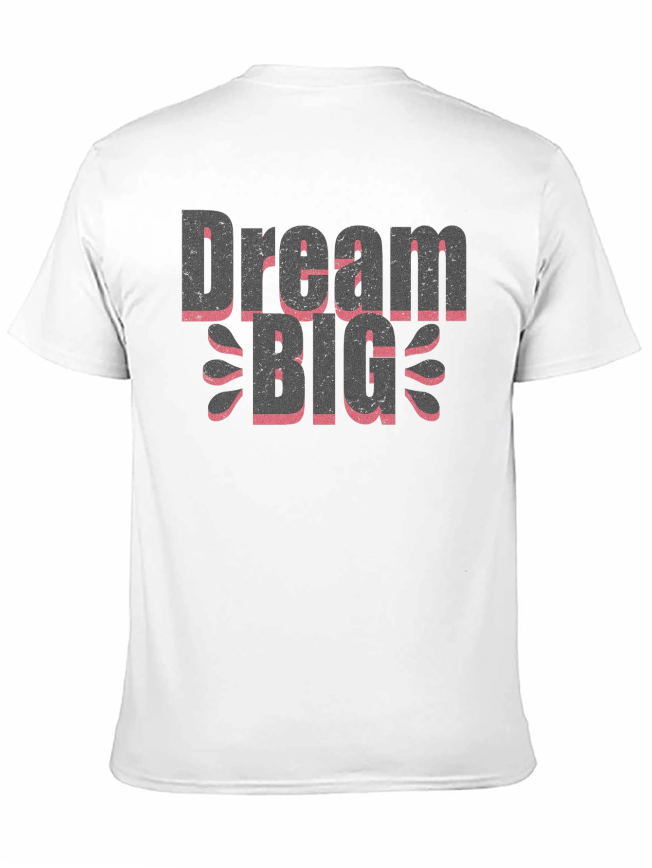Black Dream Big Graphic Tee - Trendy Black T-Shirt view 11