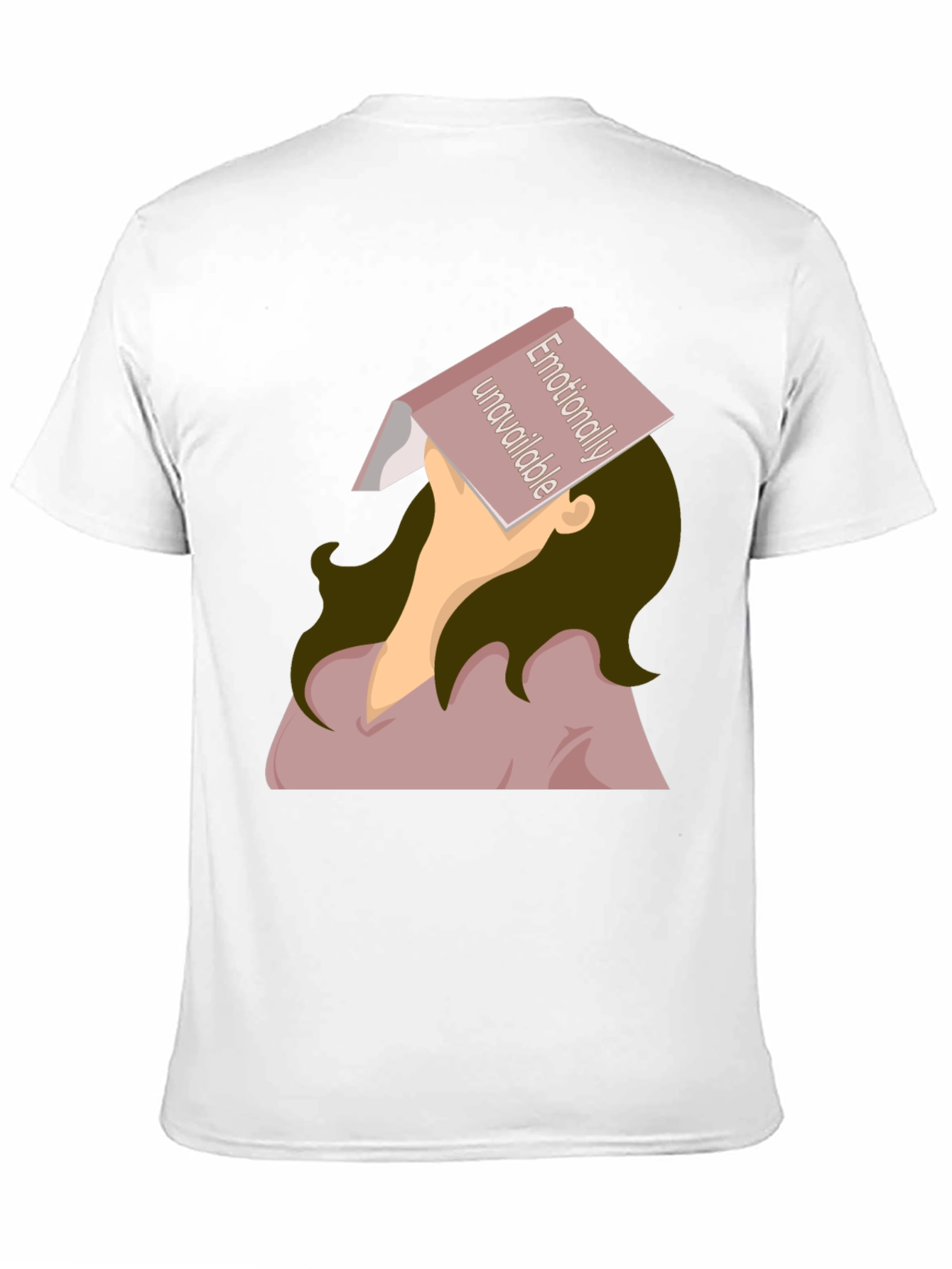 Black Emotionally Unavailable Graphic Tee view 11