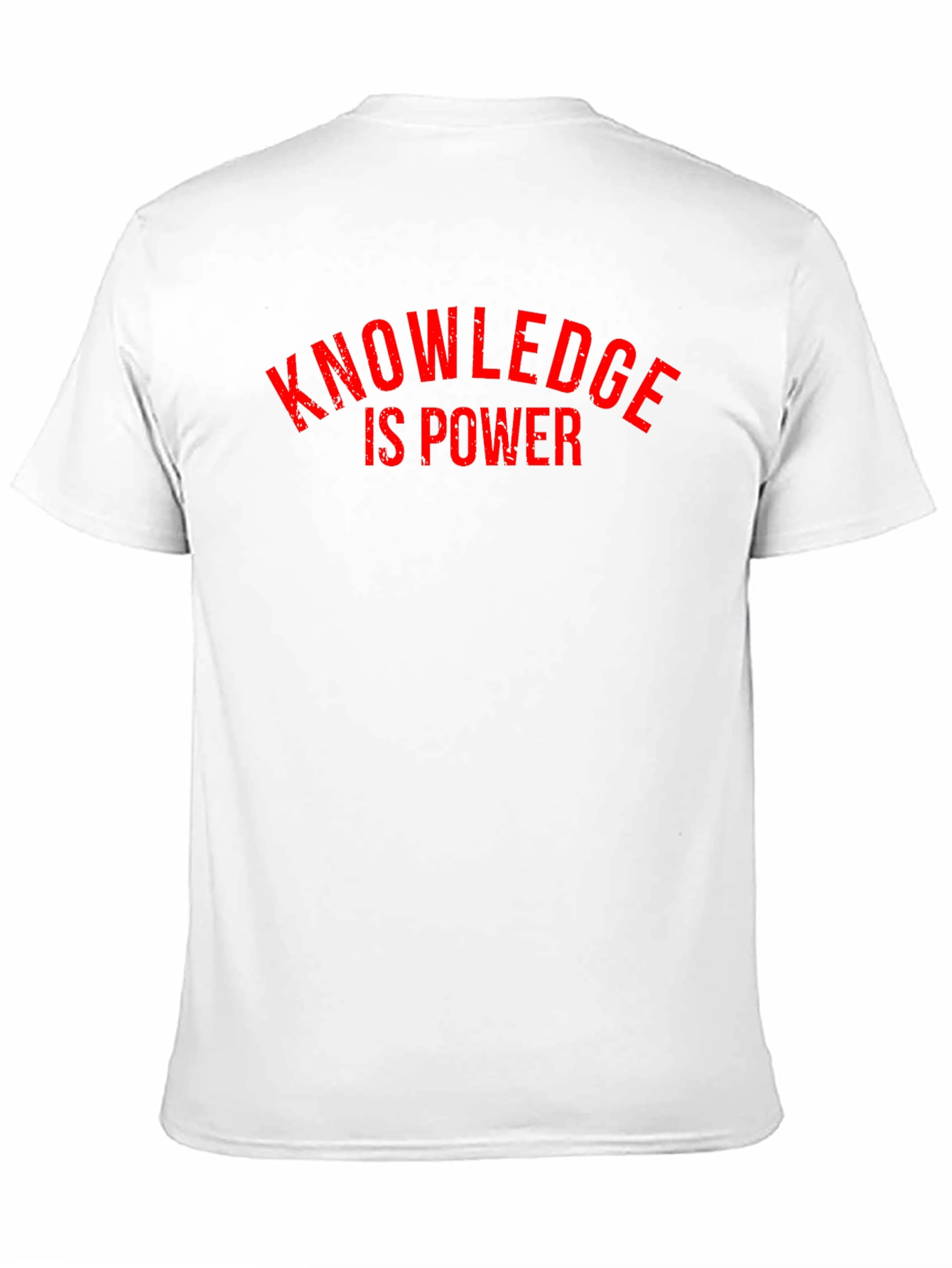 Black Knowledge Is Power Black Graphic T-Shirt view 11