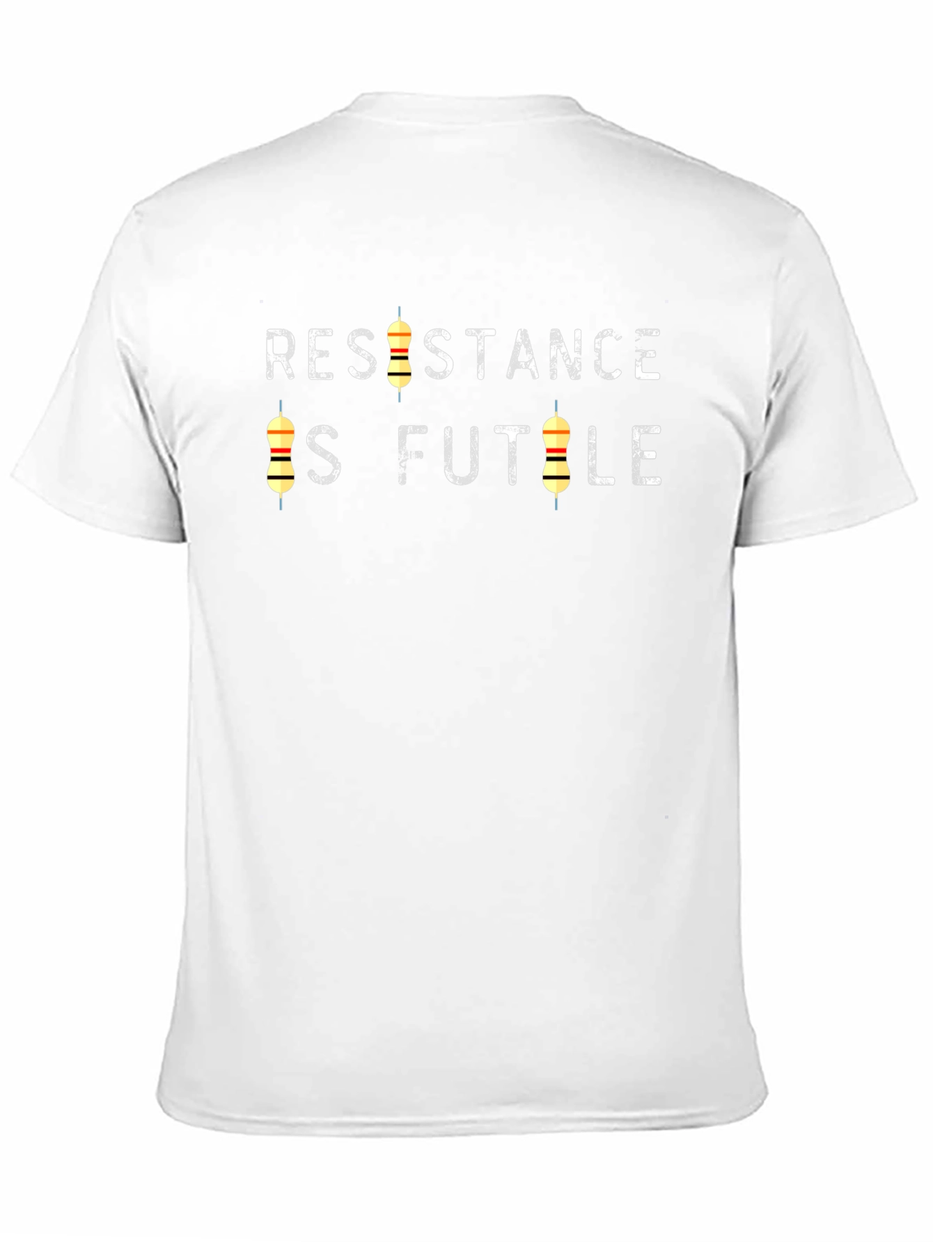 Black Resistance is Futile T-Shirt - Geeky & Comfortable view 11