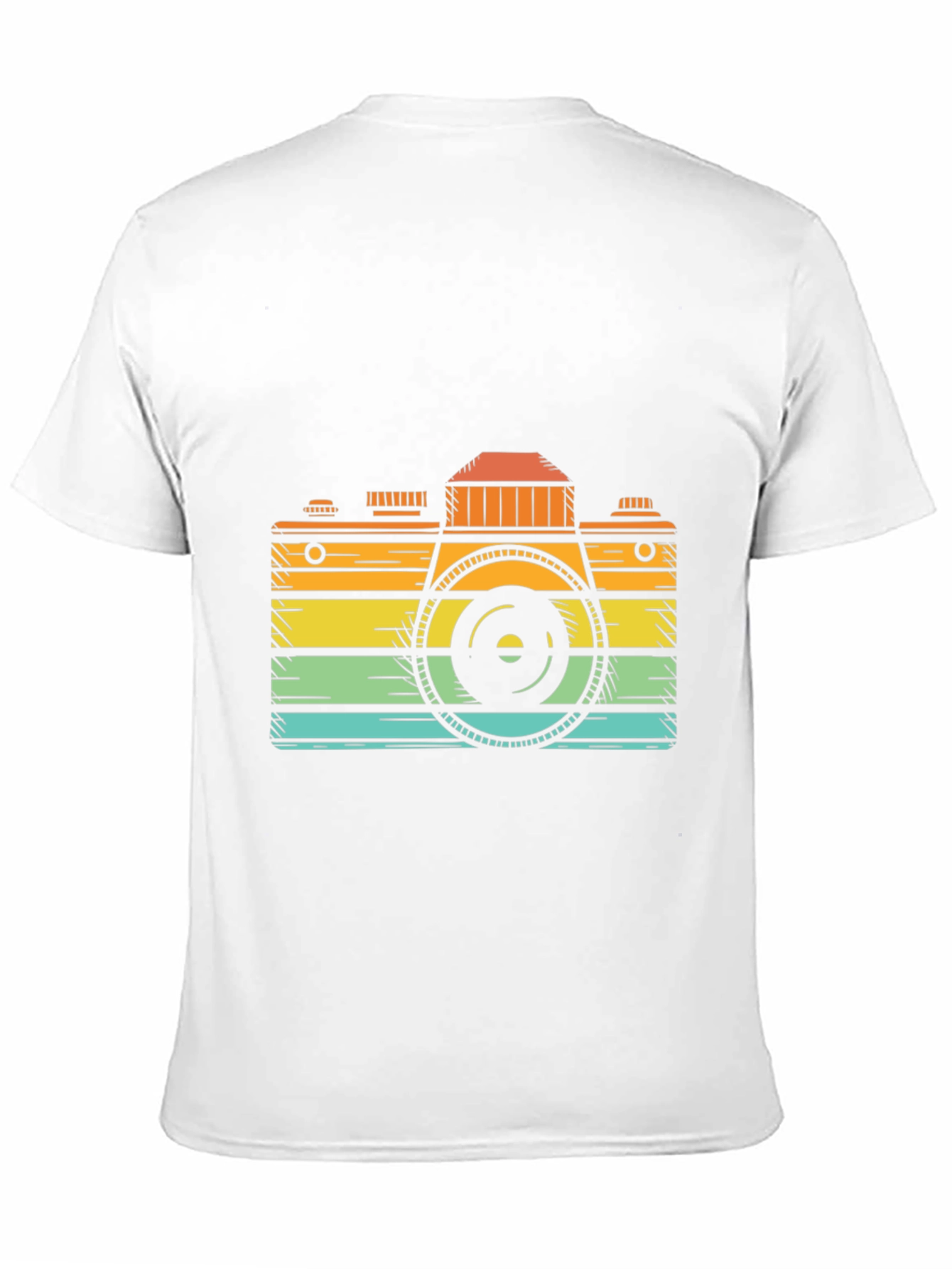 Black Retro Camera Graphic Tee - Classic Cool view 11