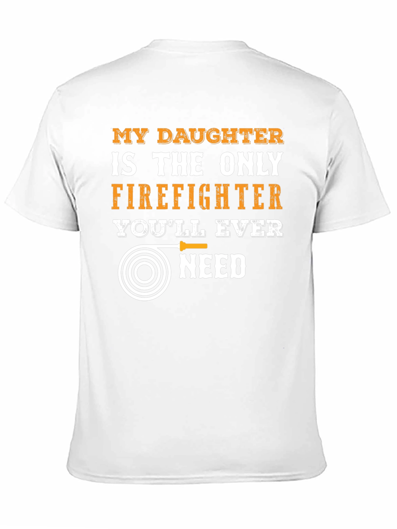 Black Firefighter's Daughter T-Shirt - Heroic Pride Tee view 11