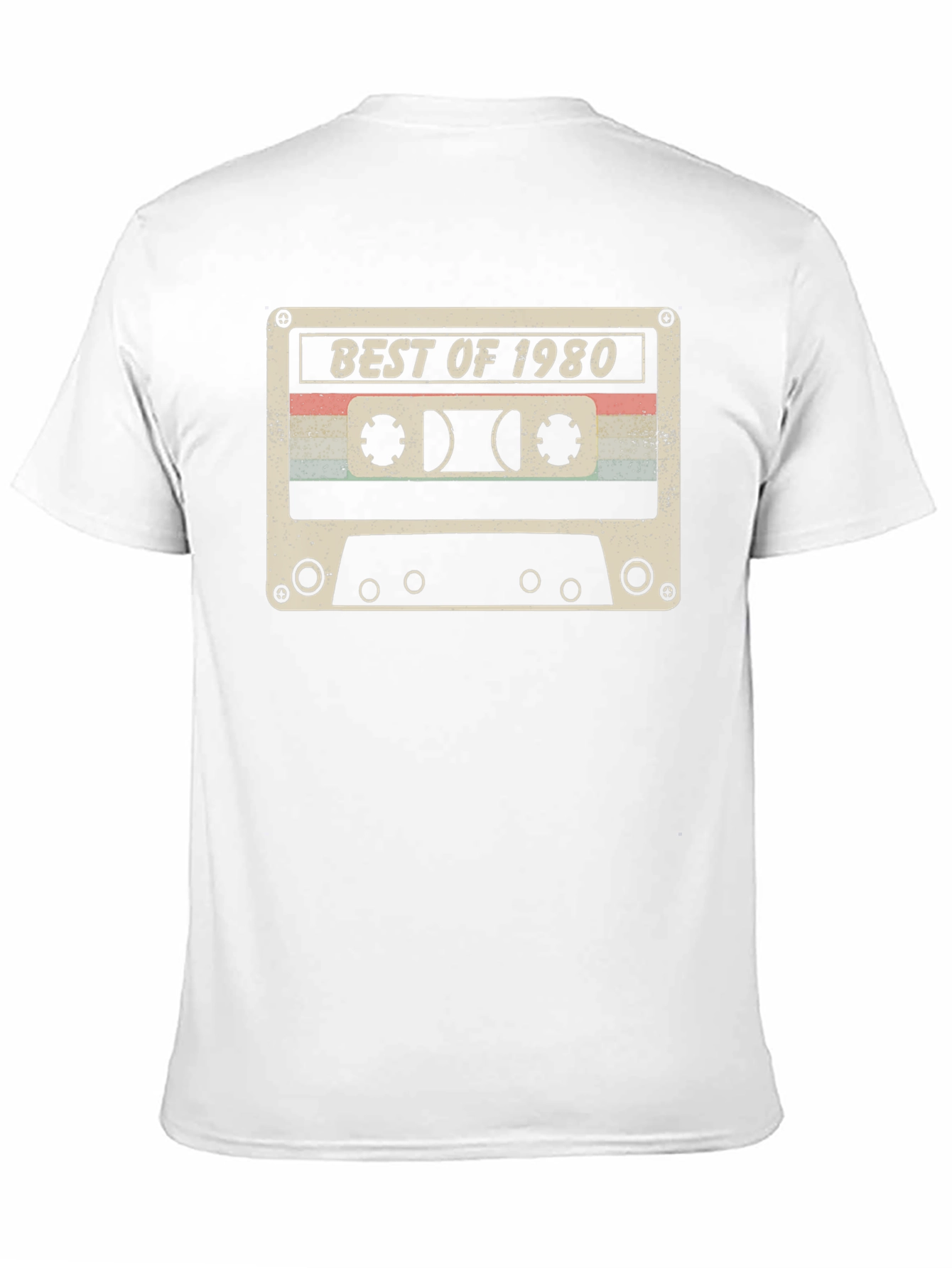 Black Best of 1980 Cassette Tape T-Shirt - Retro Style view 11